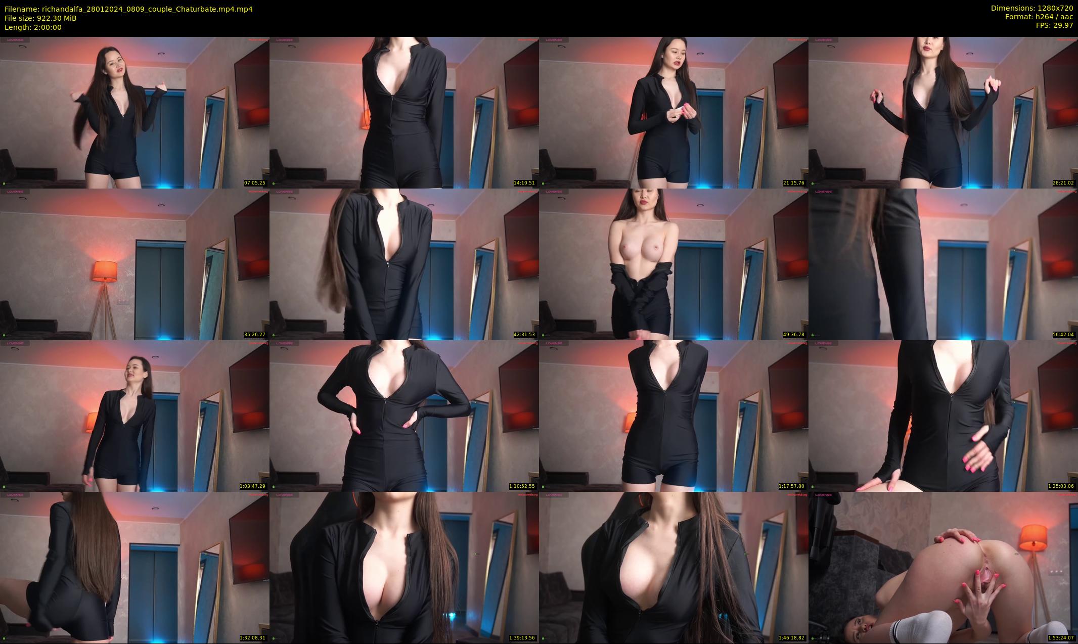 richandalfa — 120 minute Chaturbate couple cam show recording, 720p, Jan 28, 2024