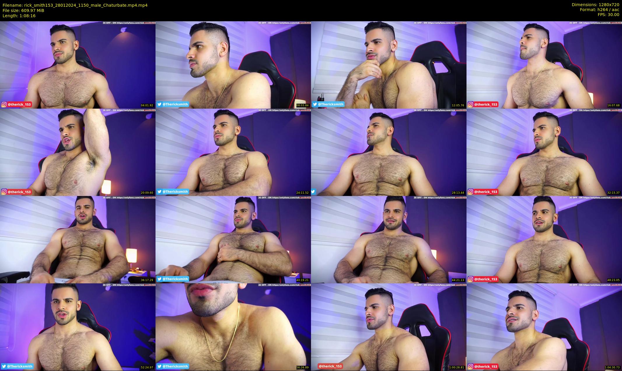 rick_smith153 — 69 minute Chaturbate male cam show recording, 720p, Jan 28, 2024