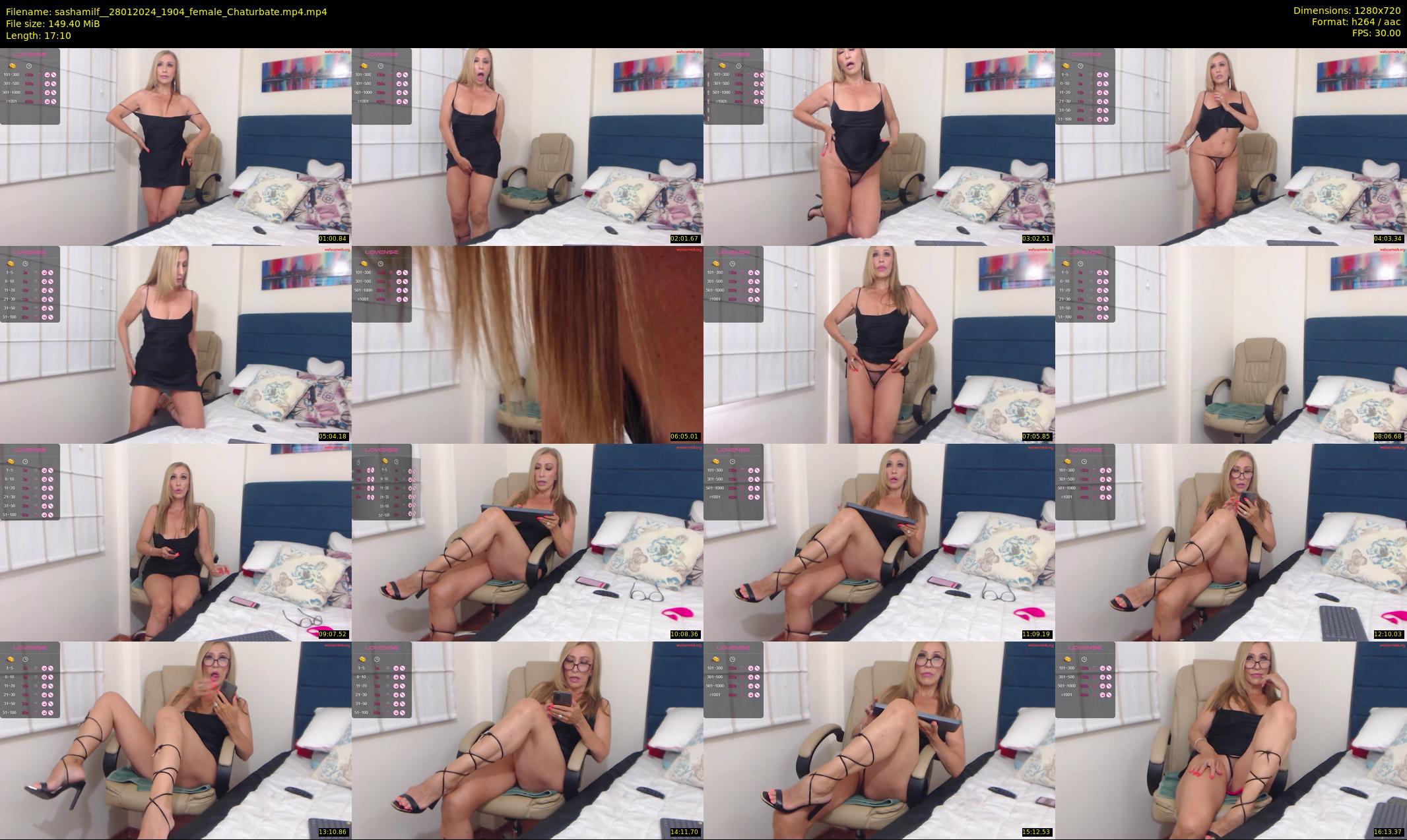 sashamilf_ — 18 minute Chaturbate female cam show recording, 720p, Jan 28, 2024
