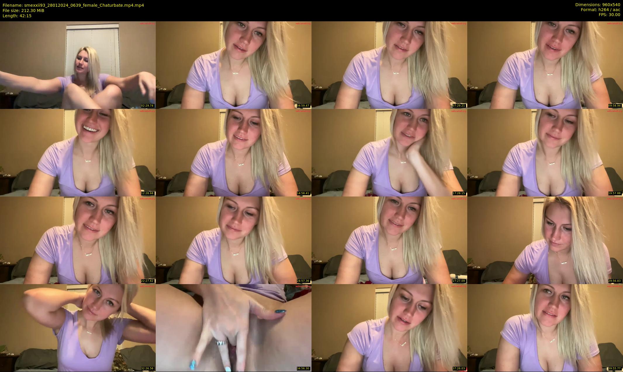 smexxii93 — 43 minute Chaturbate female cam show recording, 480p, Jan 28, 2024