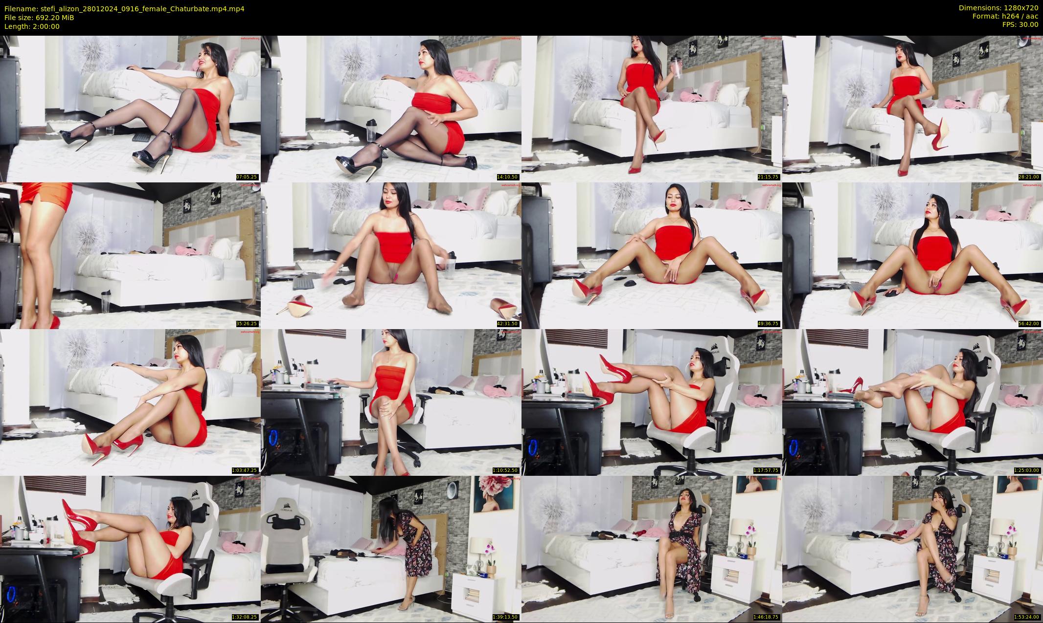 stefi_alizon — 120 minute Chaturbate female cam show recording, 720p, Jan 28, 2024