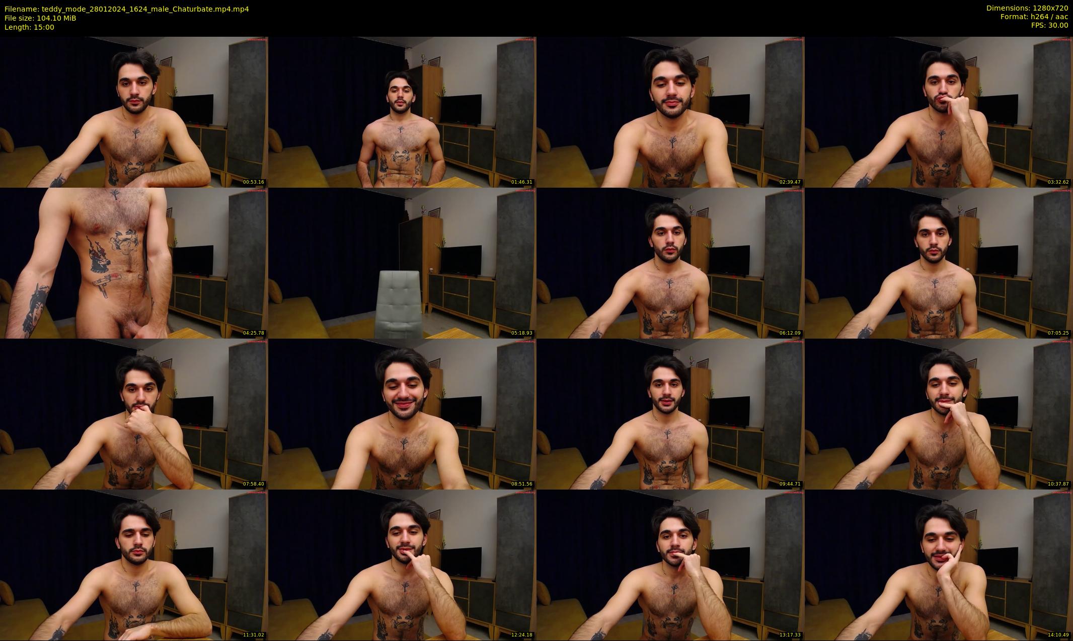 teddy_mode — 15 minute Chaturbate couple cam show recording, 720p, Jan 28, 2024