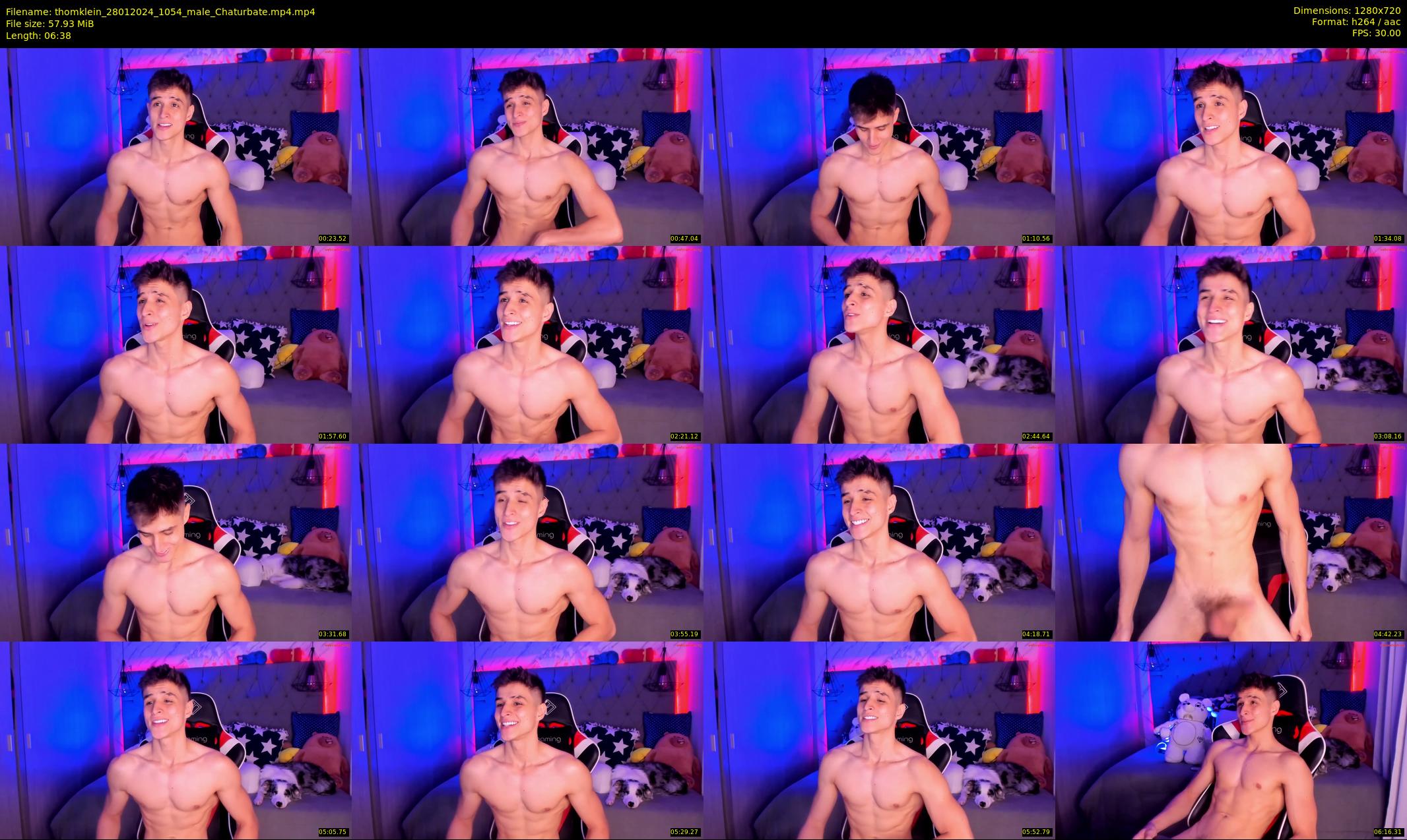 thomklein — 7 minute Chaturbate male cam show recording, 720p, Jan 28, 2024