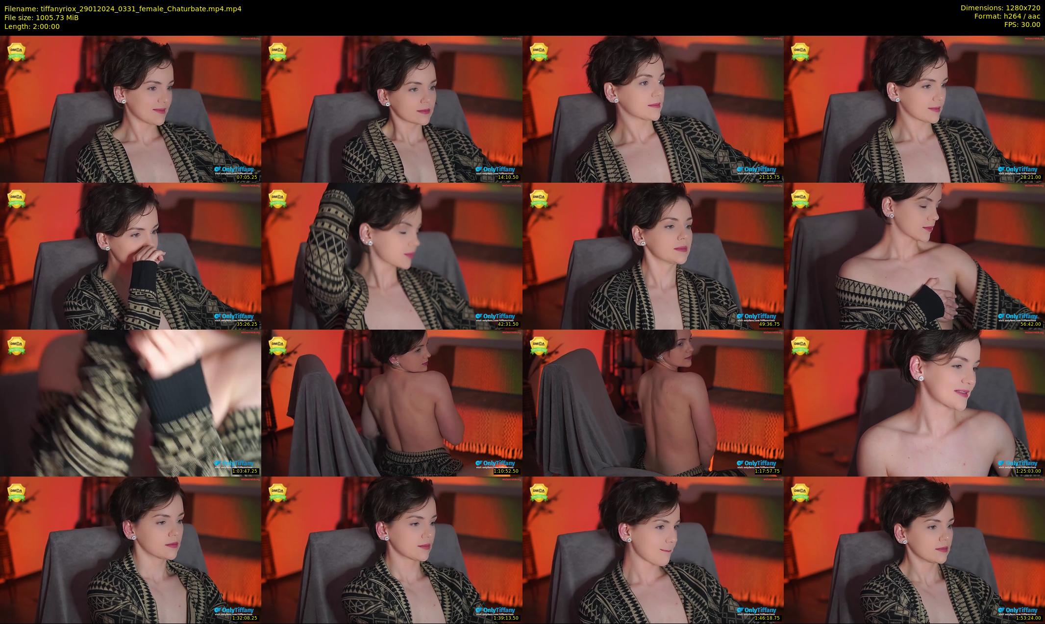 tiffanyriox — 120 minute Chaturbate female cam show recording, 720p, Jan 29, 2024