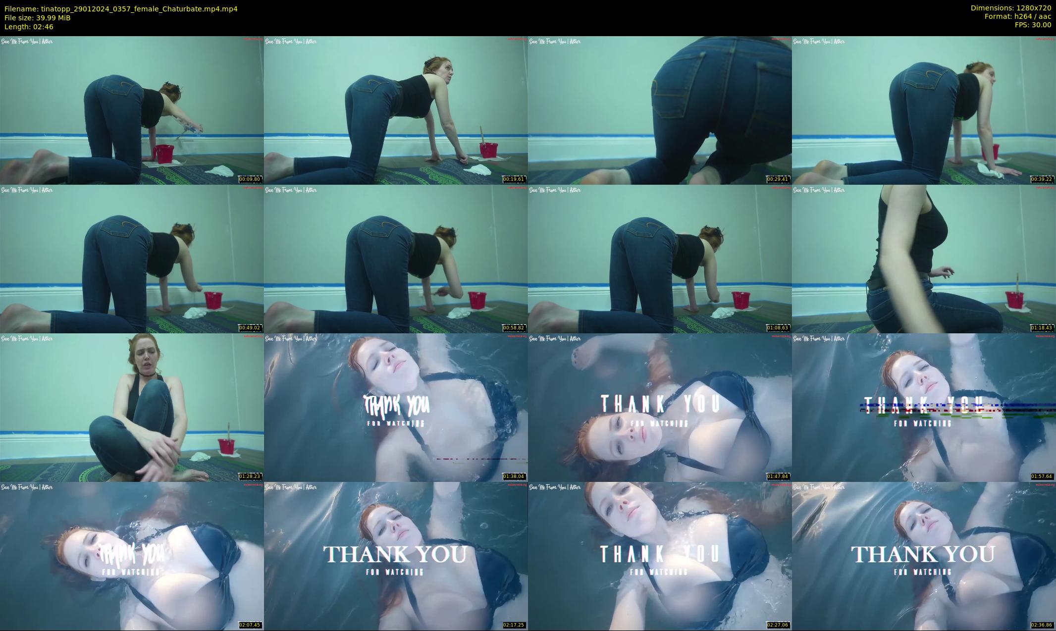 tinatopp — 3 minute Chaturbate female cam show recording, 720p, Jan 29, 2024