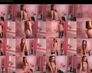 velerycute — 5 minute Chaturbate female cam show recording, 720p, Jan 28, 2024