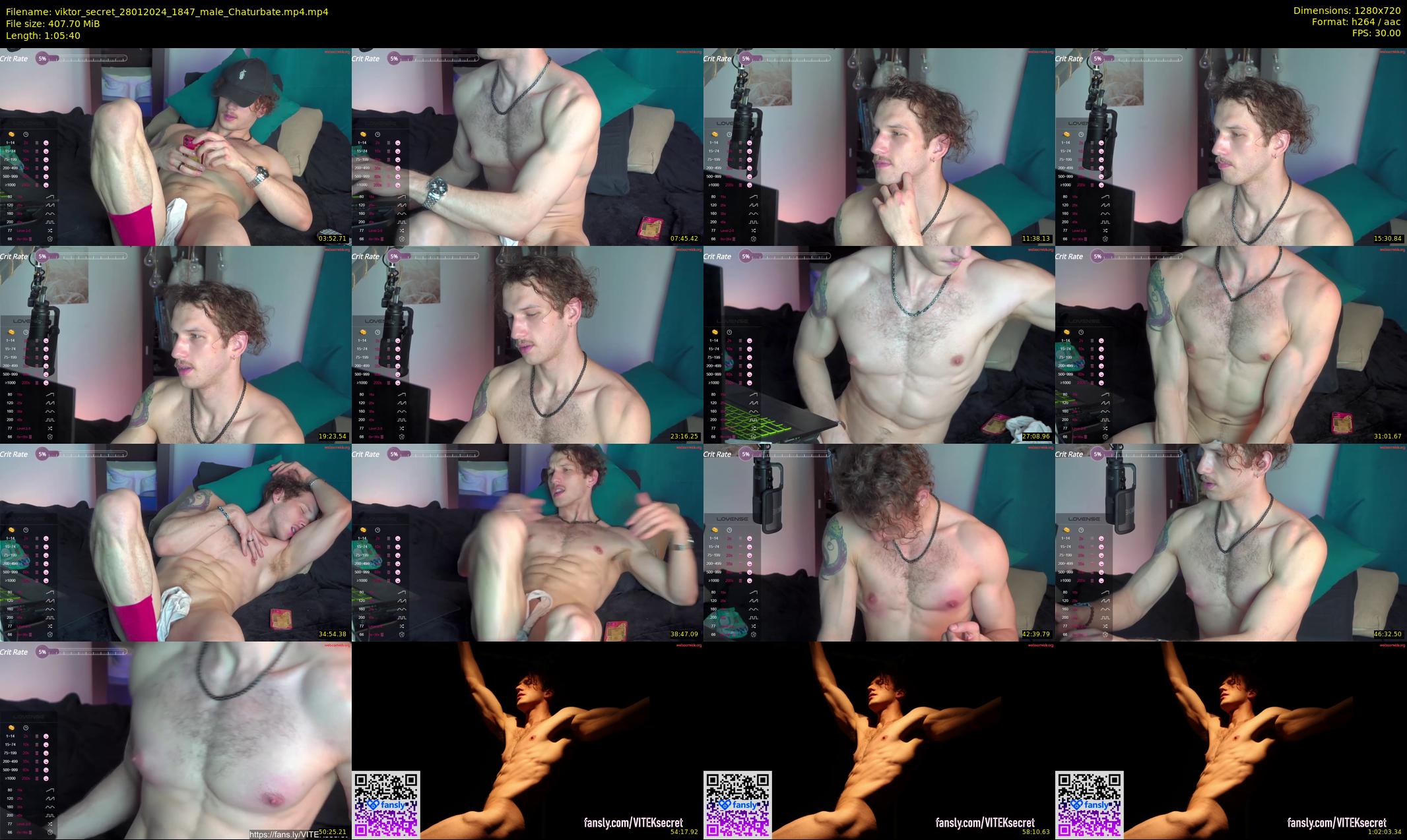 viktor_secret — 66 minute Chaturbate male cam show recording, 720p, Jan 28, 2024