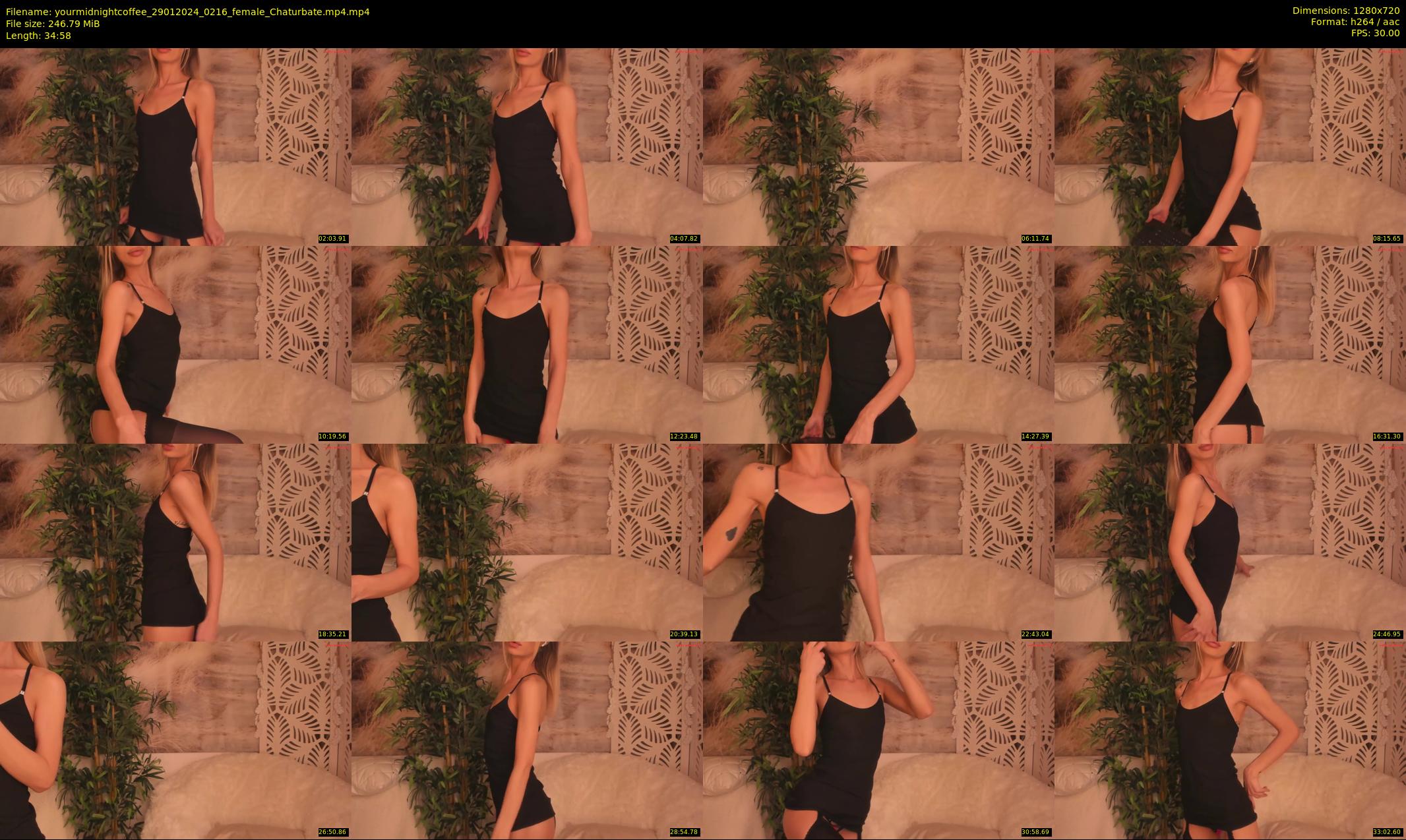 yourmidnightcoffee — 35 minute Chaturbate female cam show recording, 720p, Jan 29, 2024