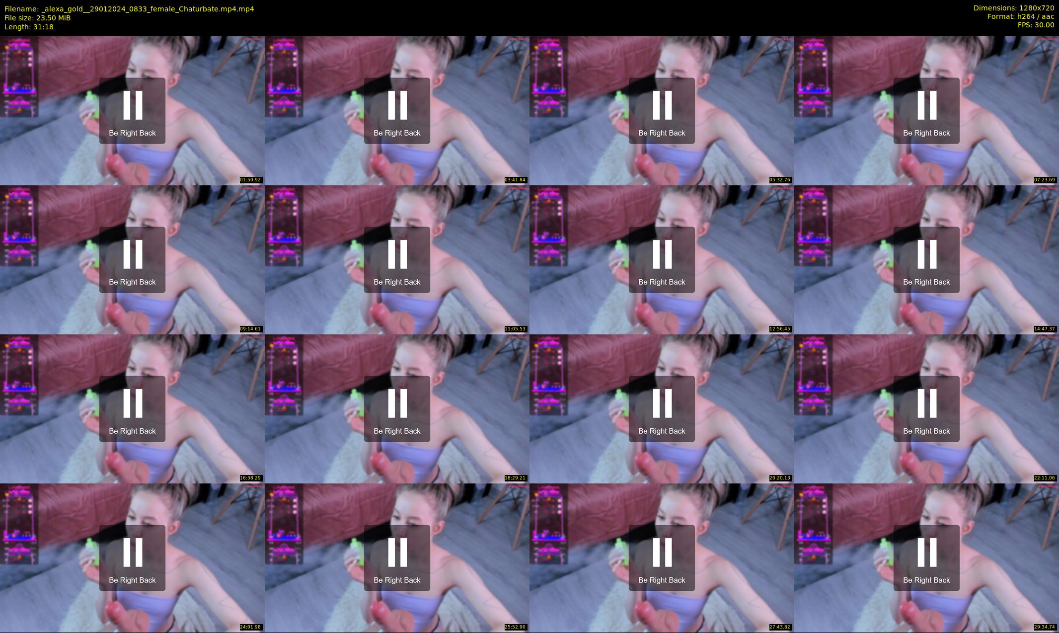 _alexa_gold_ — 32 minute Chaturbate female cam show recording, 720p, Jan 29, 2024