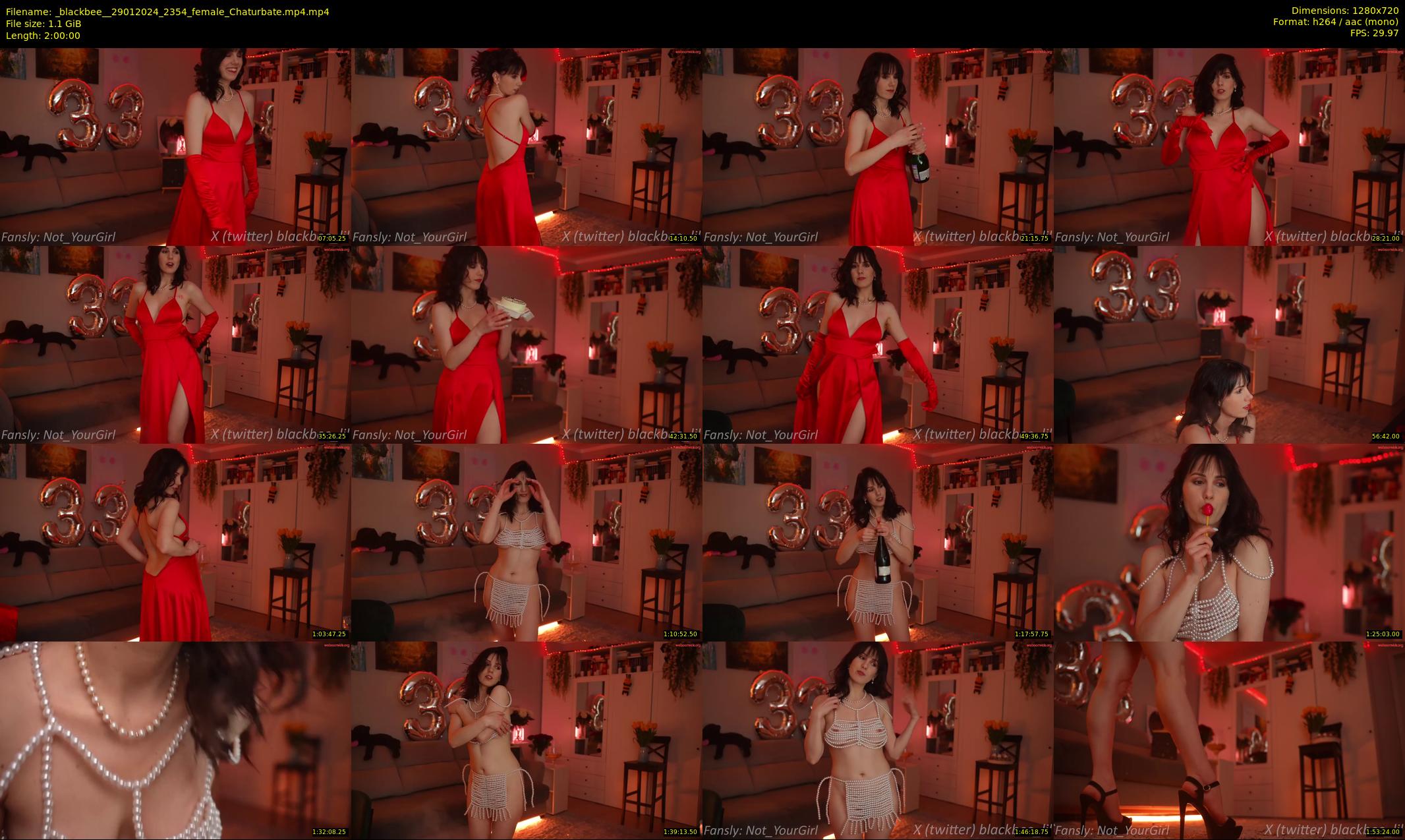 _blackbee_ — 120 minute Chaturbate female cam show recording, 720p, Jan 29, 2024