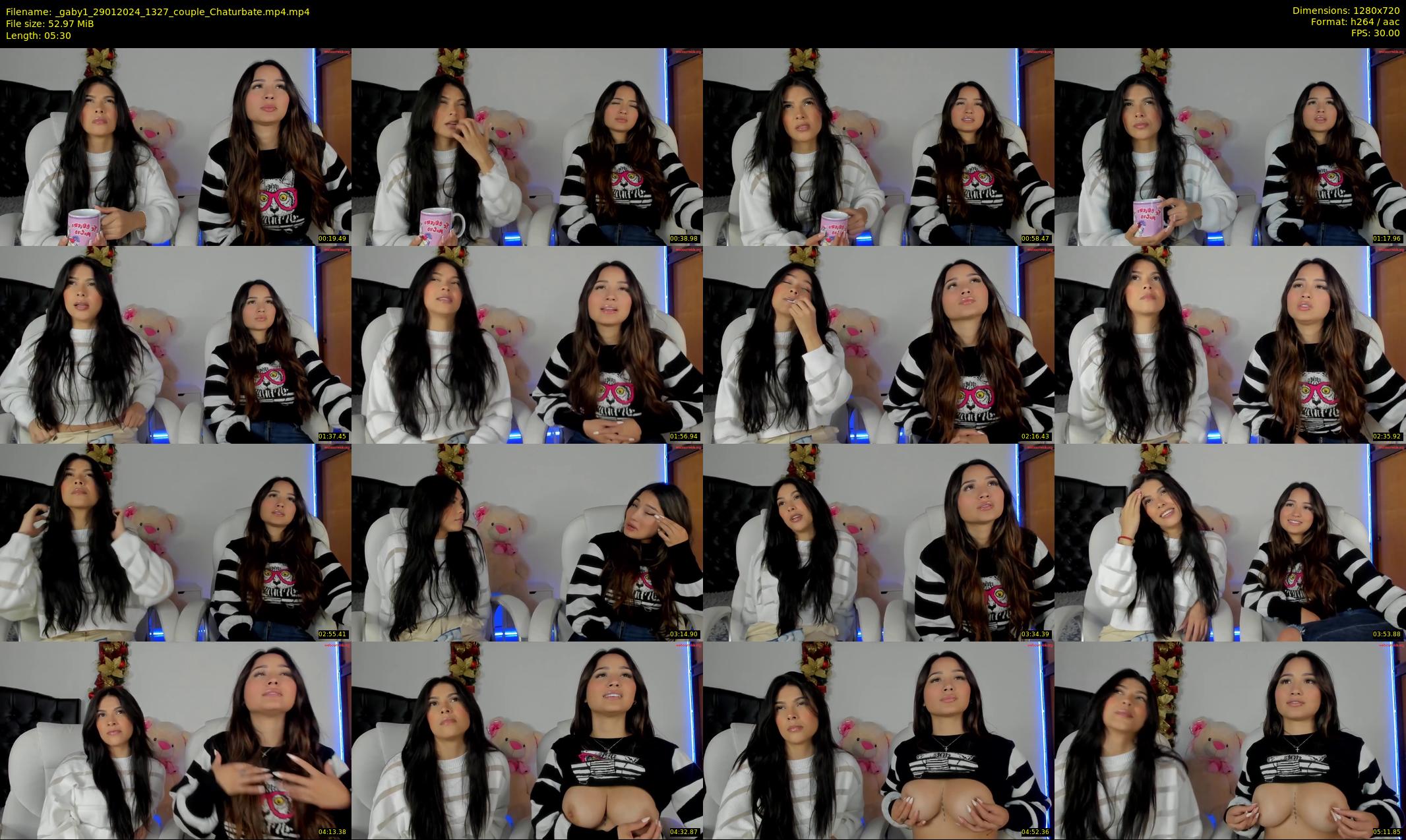 _gaby1 — 6 minute Chaturbate female cam show recording, 720p, Jan 29, 2024