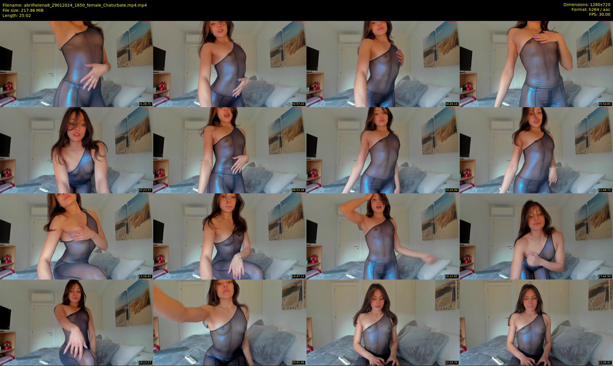 abrilhelena8 — 26 minute Chaturbate female cam show recording, 720p, Jan 29, 2024