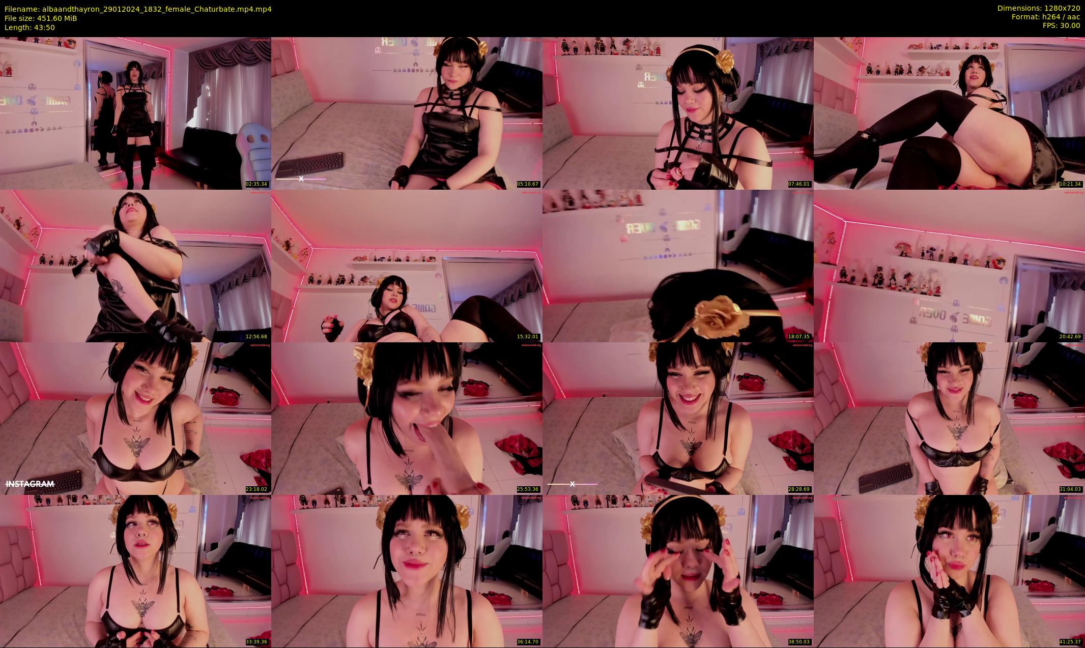albaandthayron — 44 minute Chaturbate couple cam show recording, 720p, Jan 29, 2024