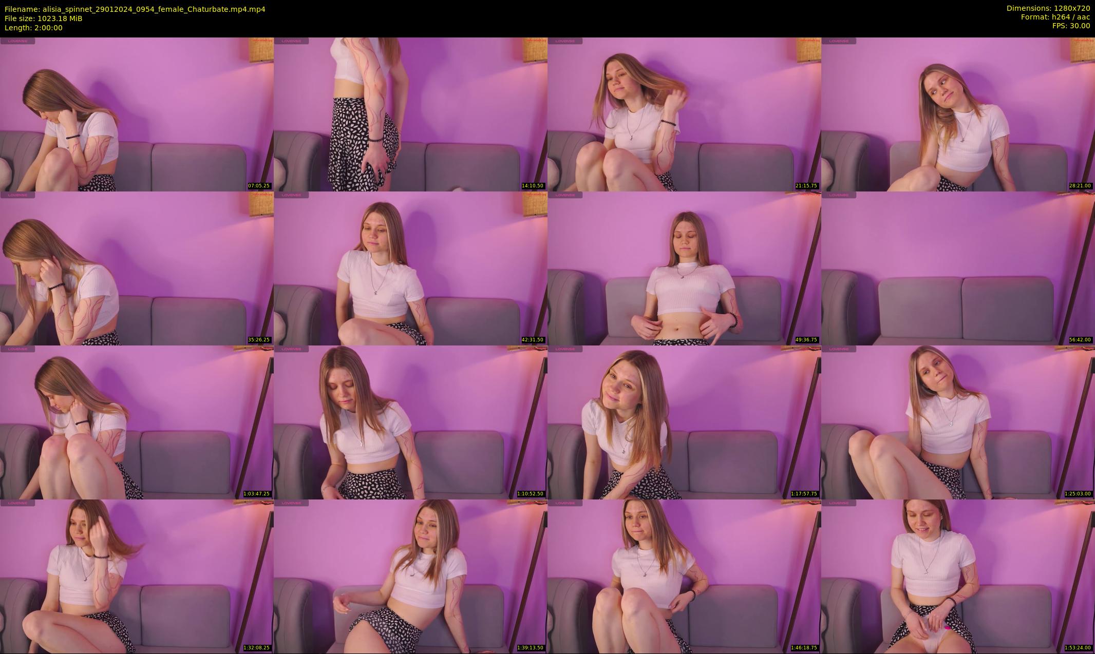 alisia_spinnet — 120 minute Chaturbate female cam show recording, 720p, Jan 29, 2024