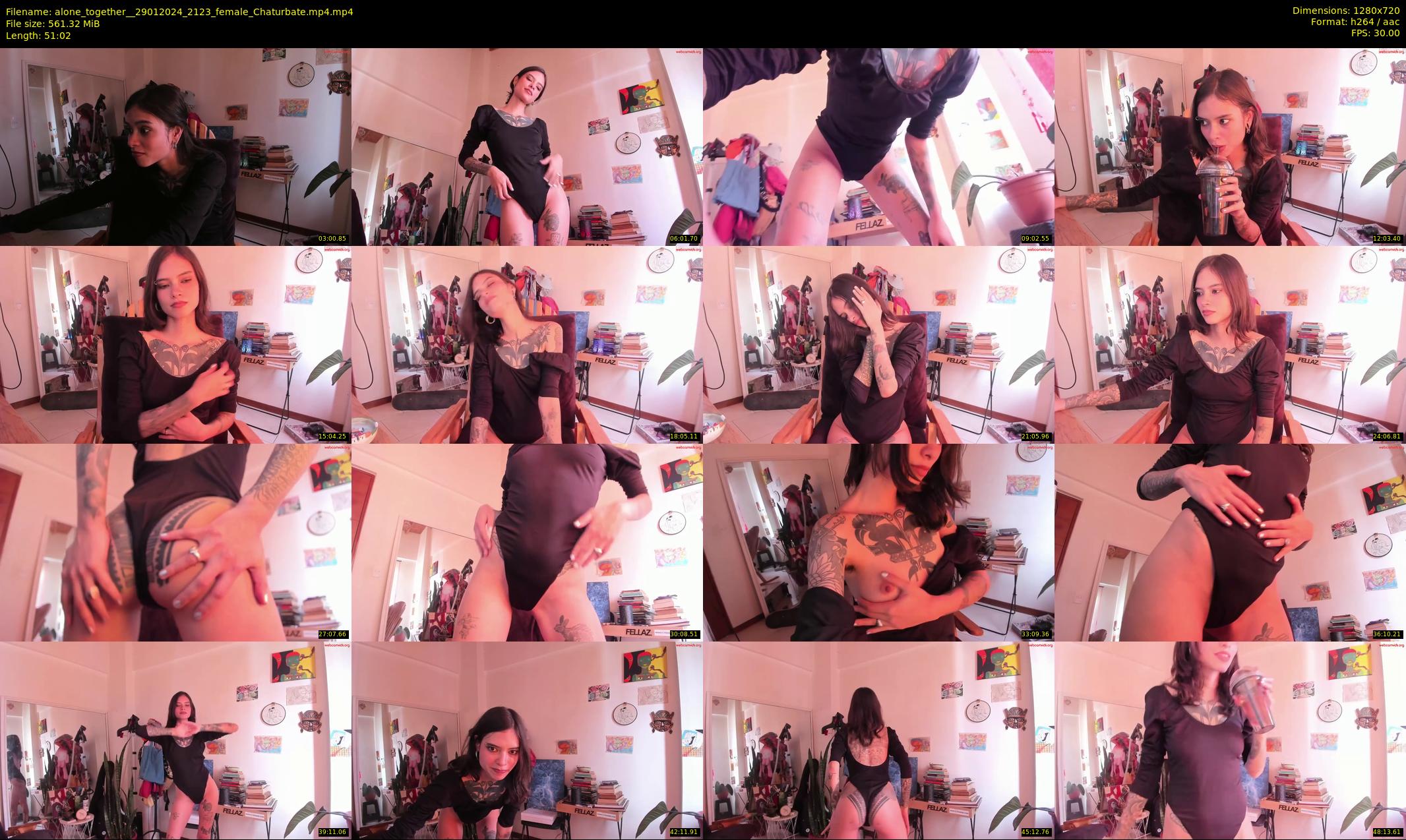 alone_together_ — 52 minute Chaturbate female cam show recording, 720p, Jan 29, 2024