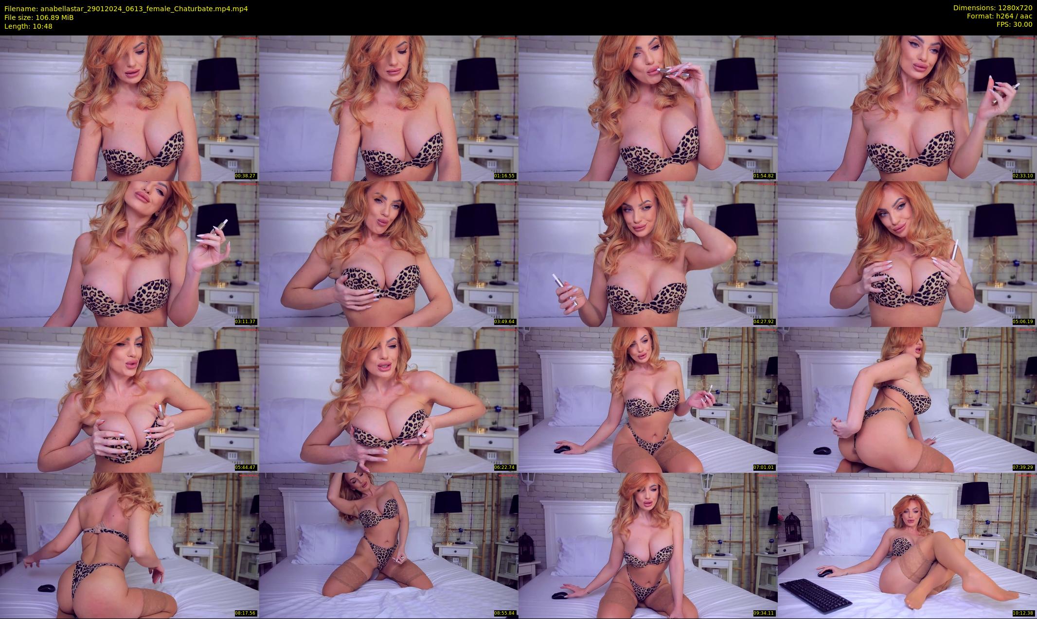 anabellastar — 11 minute Chaturbate female cam show recording, 720p, Jan 29, 2024