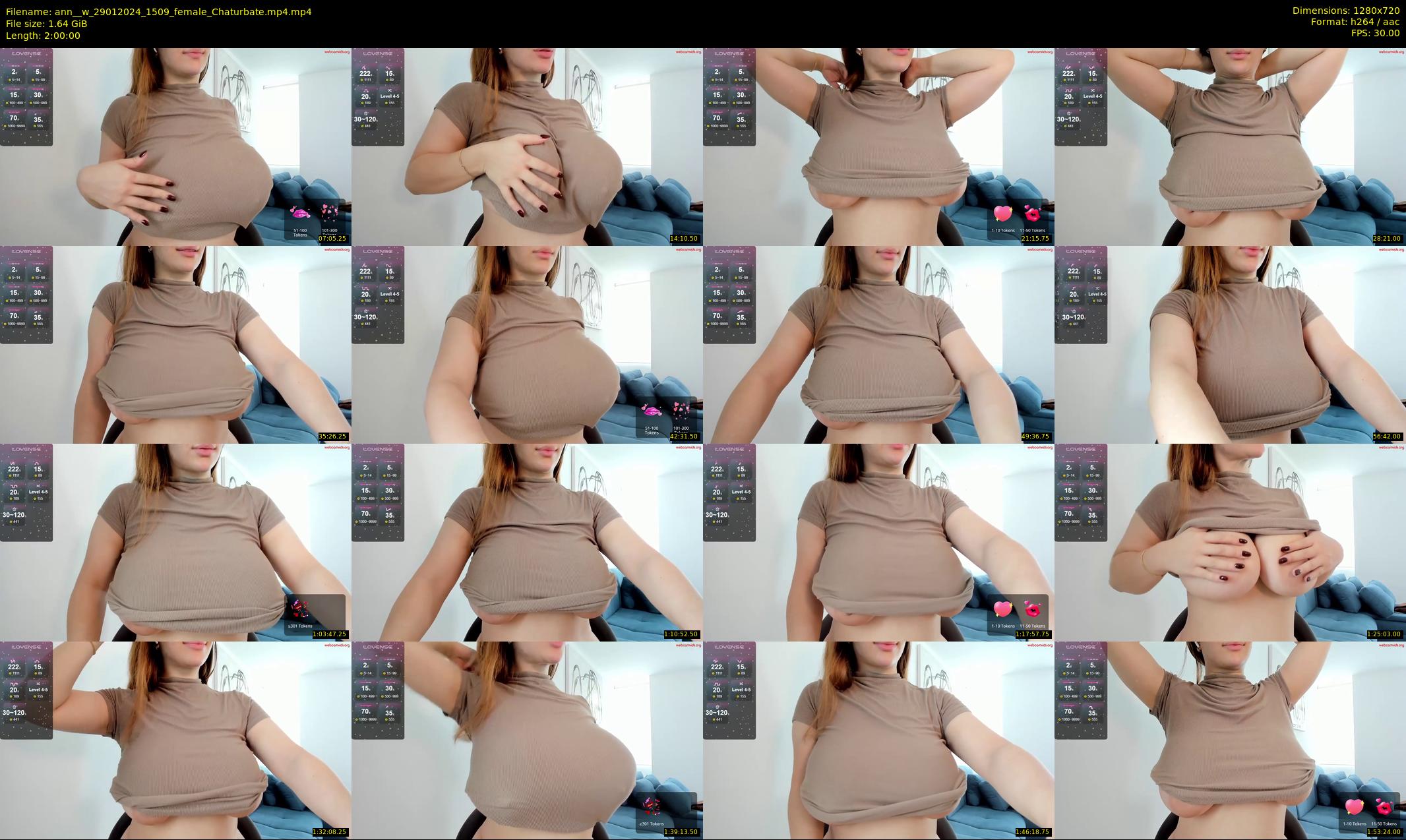 ann__w — 120 minute Chaturbate female cam show recording, 720p, Jan 29, 2024