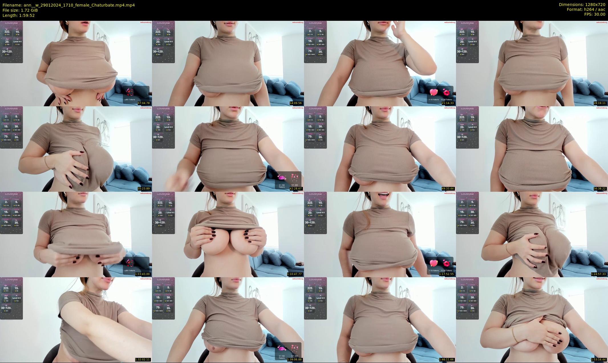 ann__w — 120 minute Chaturbate female cam show recording, 720p, Jan 29, 2024