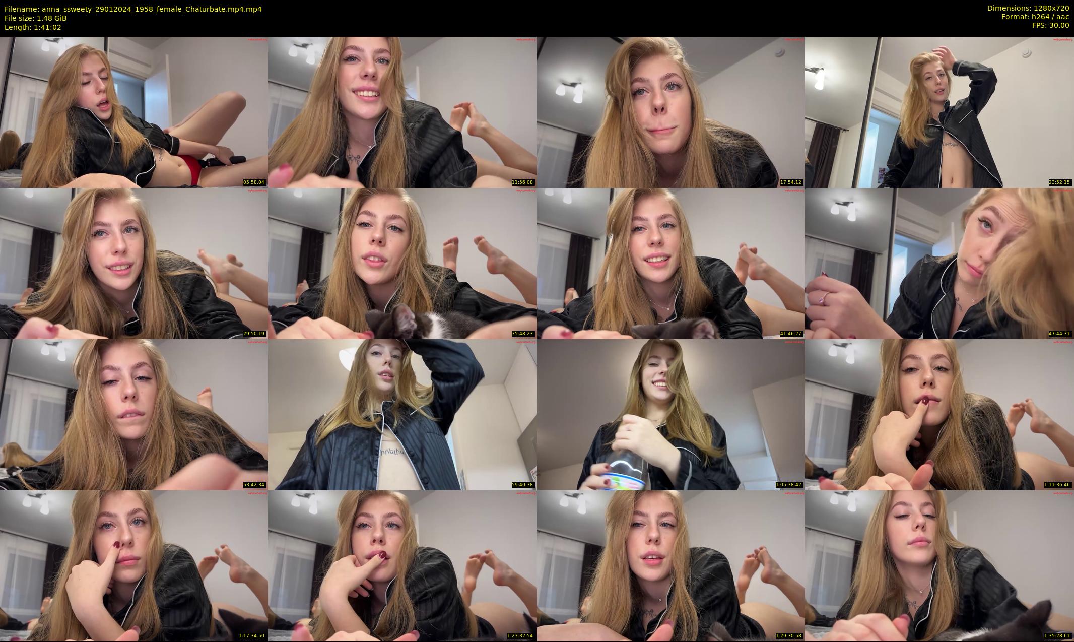 anna_ssweety — 102 minute Chaturbate female cam show recording, 720p, Jan 29, 2024