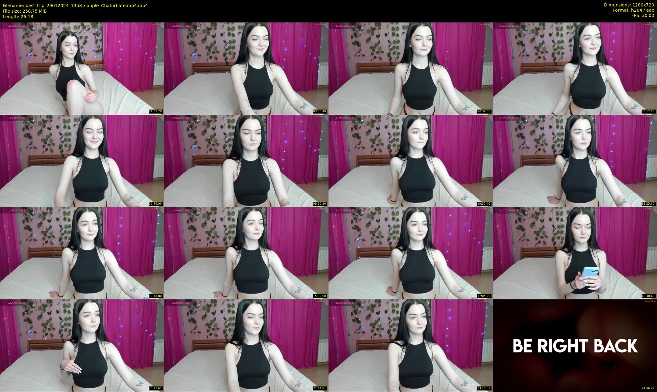 best_trip — 27 minute Chaturbate couple cam show recording, 720p, Jan 29, 2024