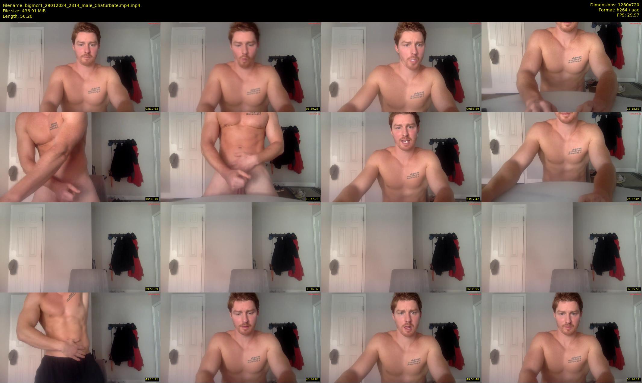 bigmcr1 — 57 minute Chaturbate male cam show recording, 720p, Jan 29, 2024