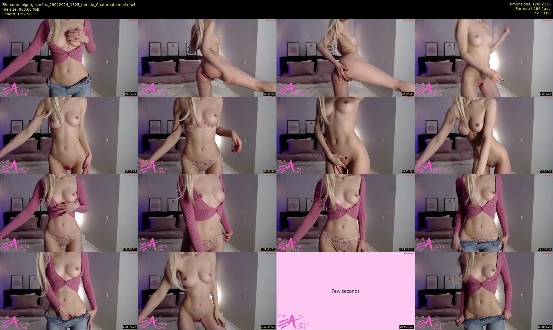bigorgasm4us — 113 minute Chaturbate female cam show recording, 720p, Jan 29, 2024
