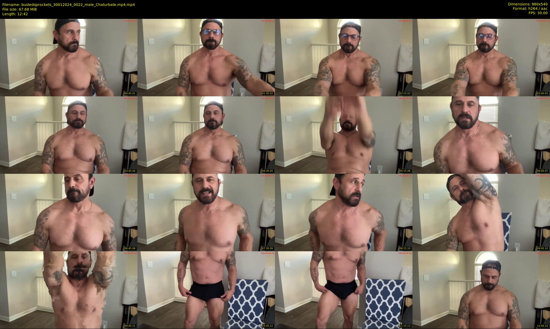 bustedsprockets — 13 minute Chaturbate male cam show recording, 480p, Jan 30, 2024
