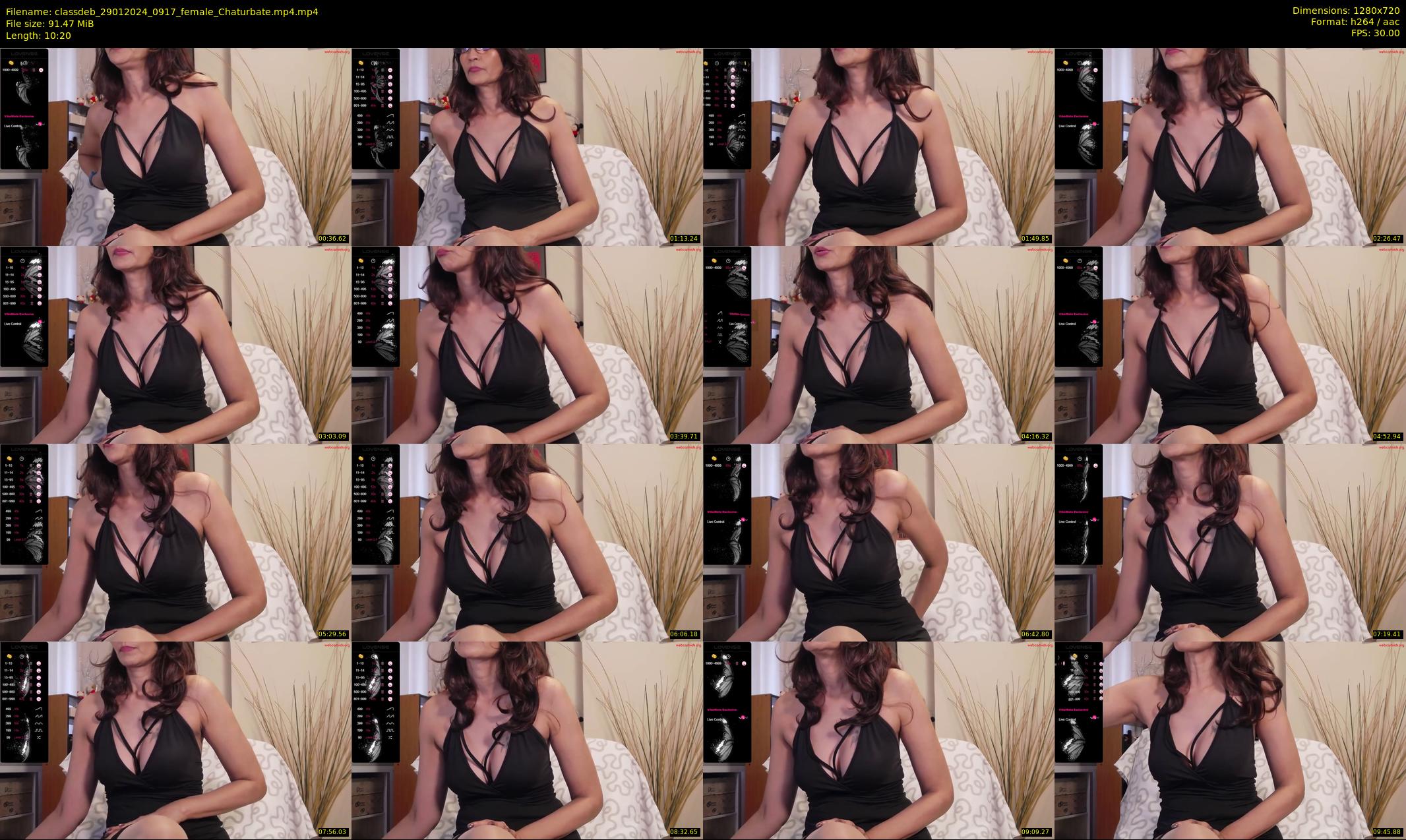 classdeb — 11 minute Chaturbate female cam show recording, 720p, Jan 29, 2024
