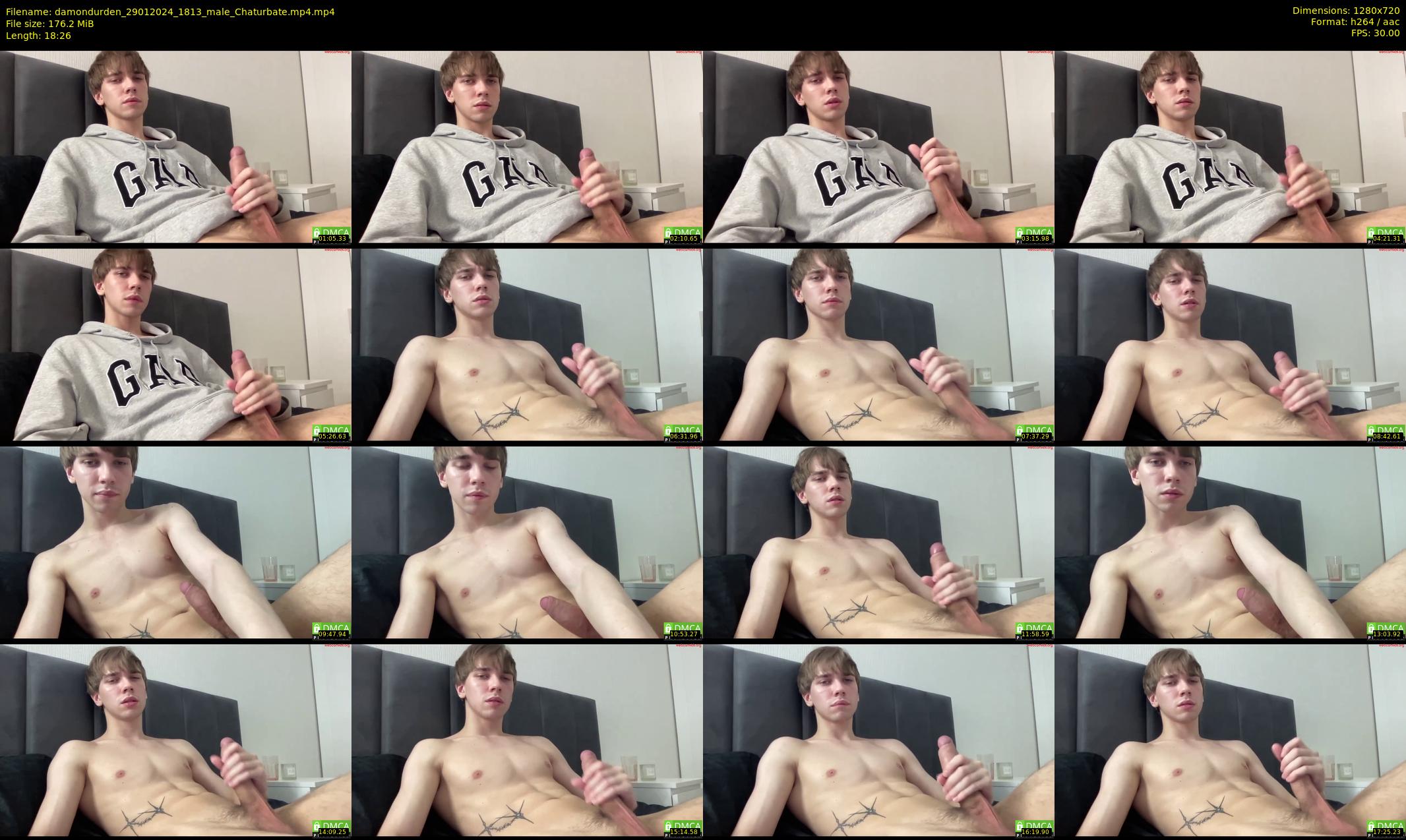 damondurden — 19 minute Chaturbate male cam show recording, 720p, Jan 29, 2024