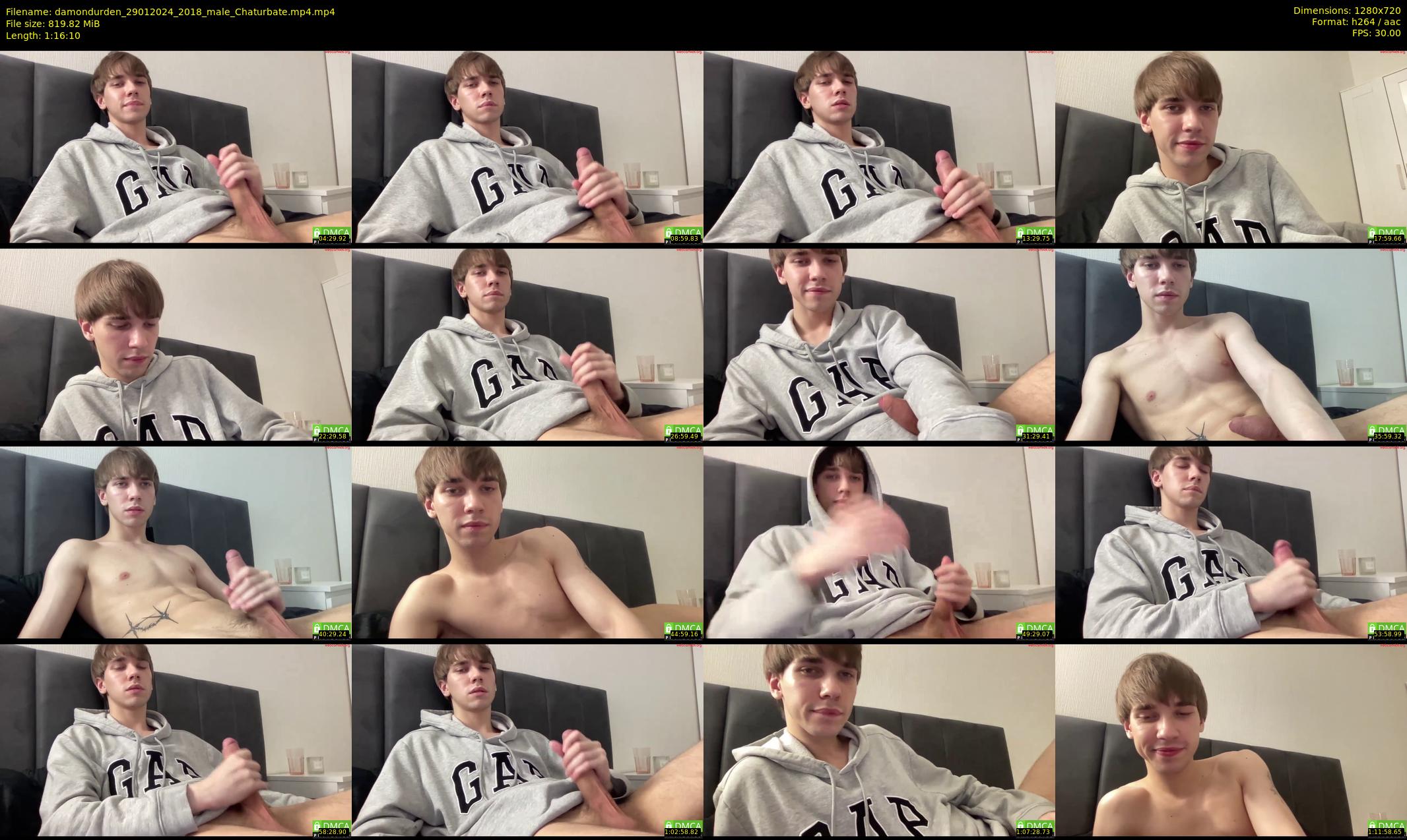 damondurden — 77 minute Chaturbate male cam show recording, 720p, Jan 29, 2024