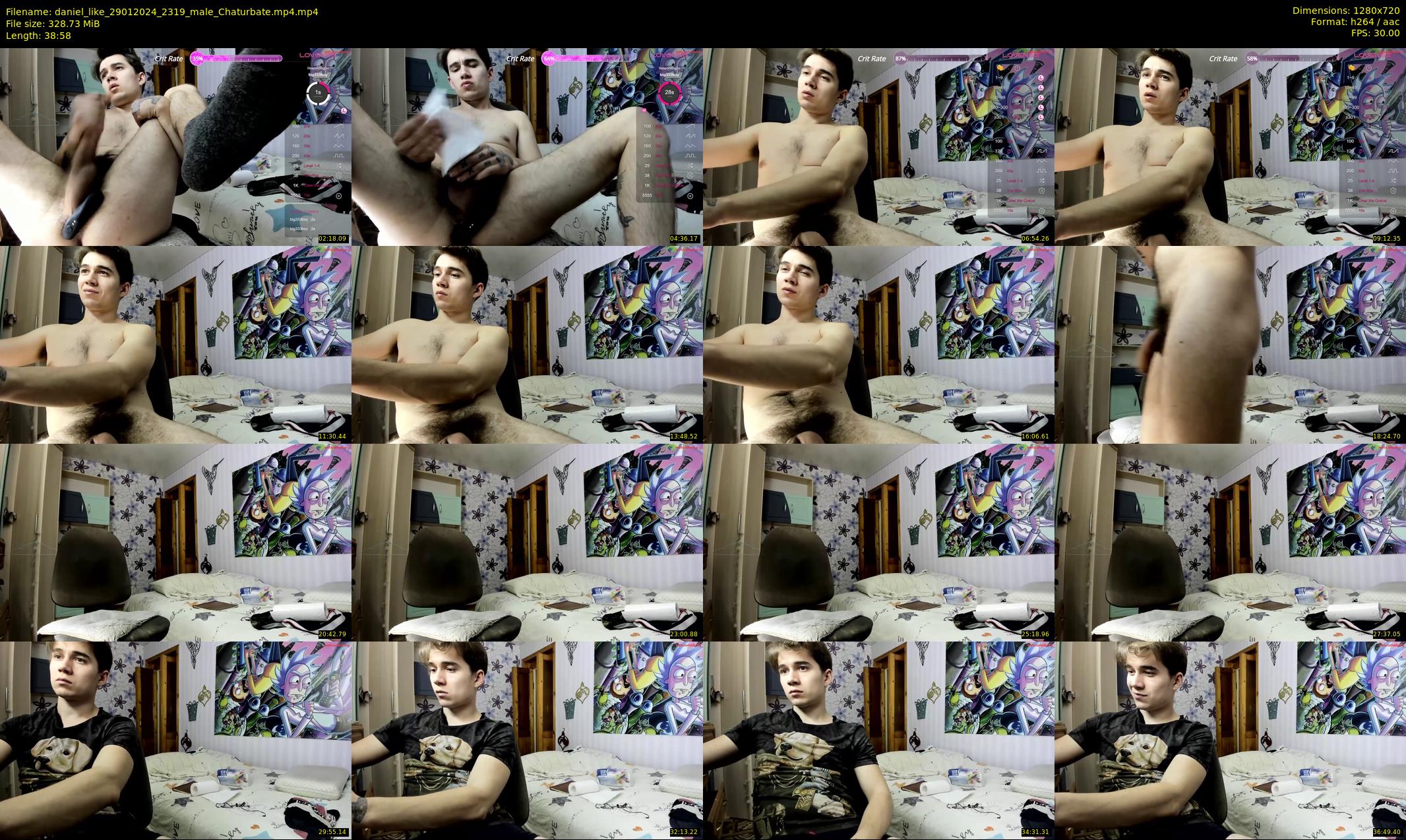 daniel_like — 39 minute Chaturbate male cam show recording, 720p, Jan 29, 2024