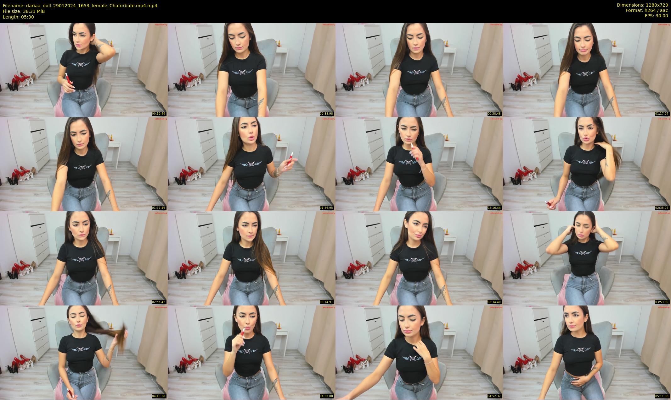 dariaa_doll — 6 minute Chaturbate female cam show recording, 720p, Jan 29, 2024