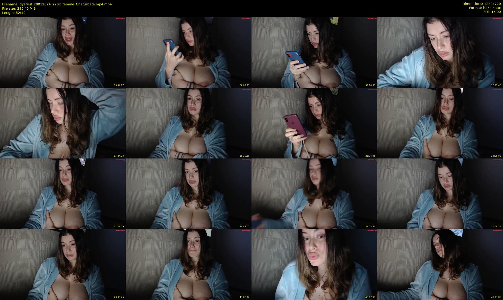dyafirst — 53 minute Chaturbate female cam show recording, 720p, Jan 29, 2024