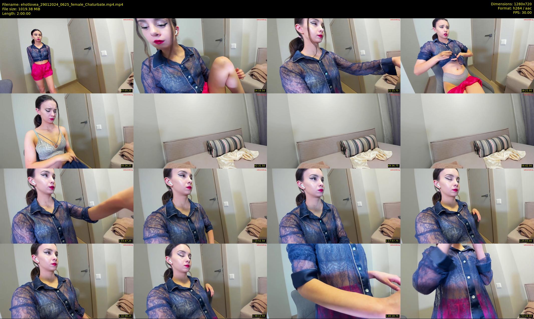 ehotlovea — 120 minute Chaturbate female cam show recording, 720p, Jan 29, 2024