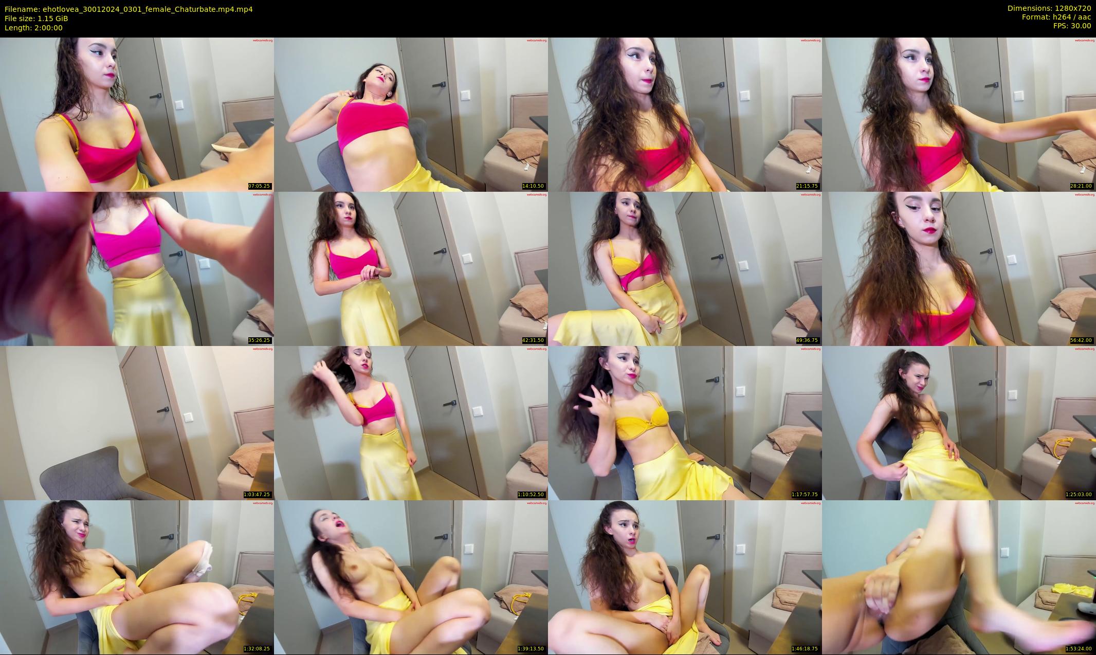 ehotlovea — 120 minute Chaturbate female cam show recording, 720p, Jan 30, 2024
