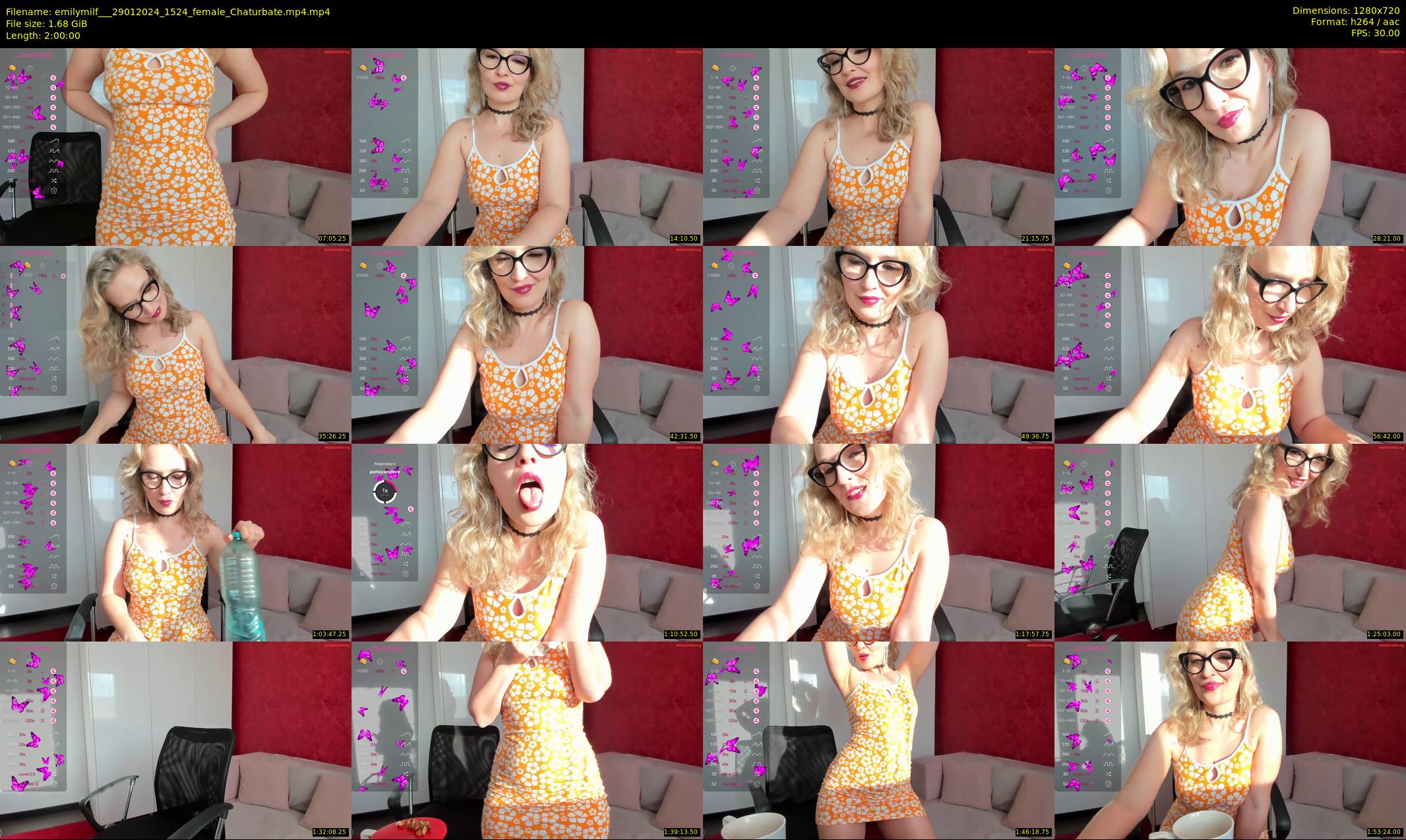 emilymilf__ — 120 minute Chaturbate female cam show recording, 720p, Jan 29, 2024