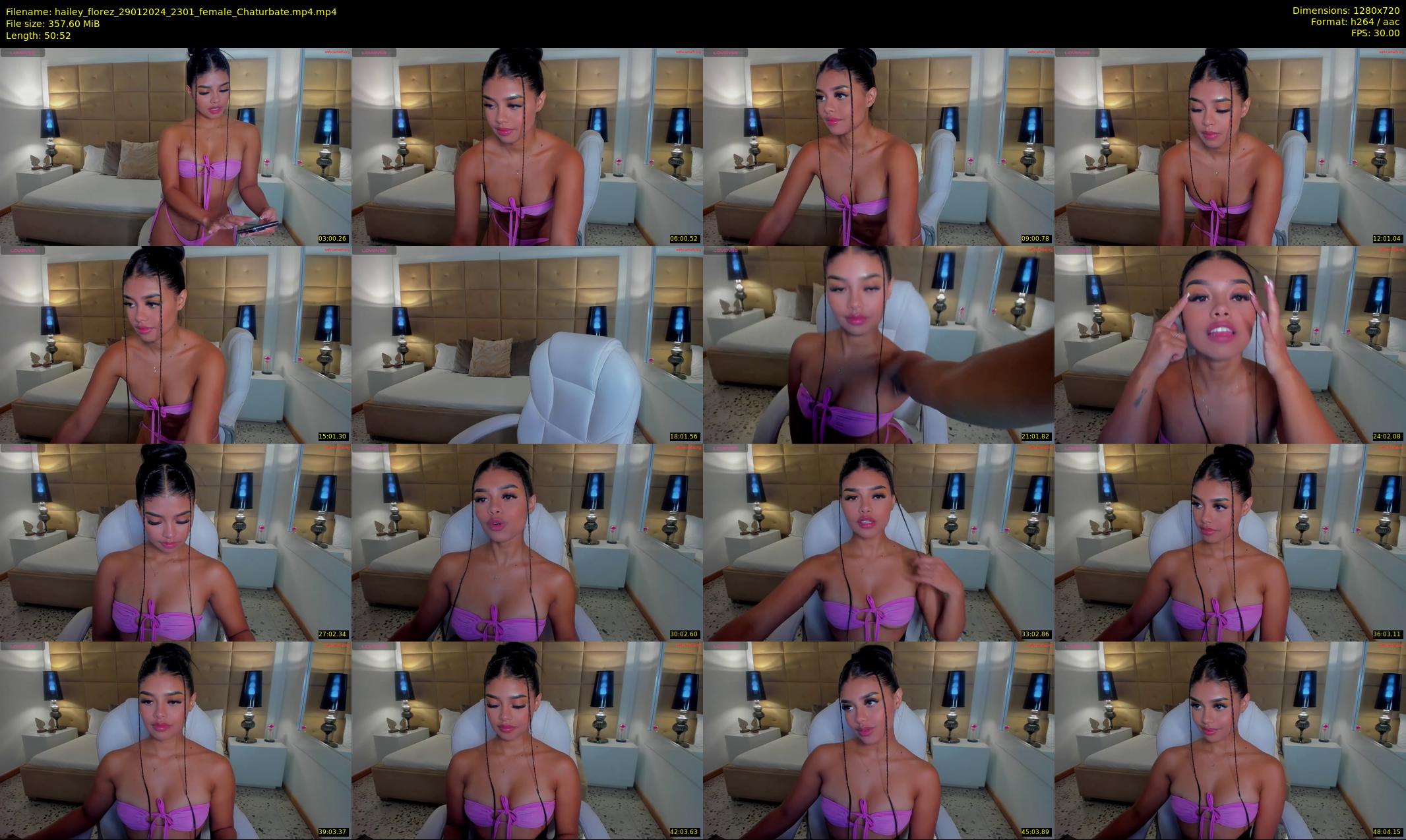 hailey_florez — 51 minute Chaturbate female cam show recording, 720p, Jan 29, 2024