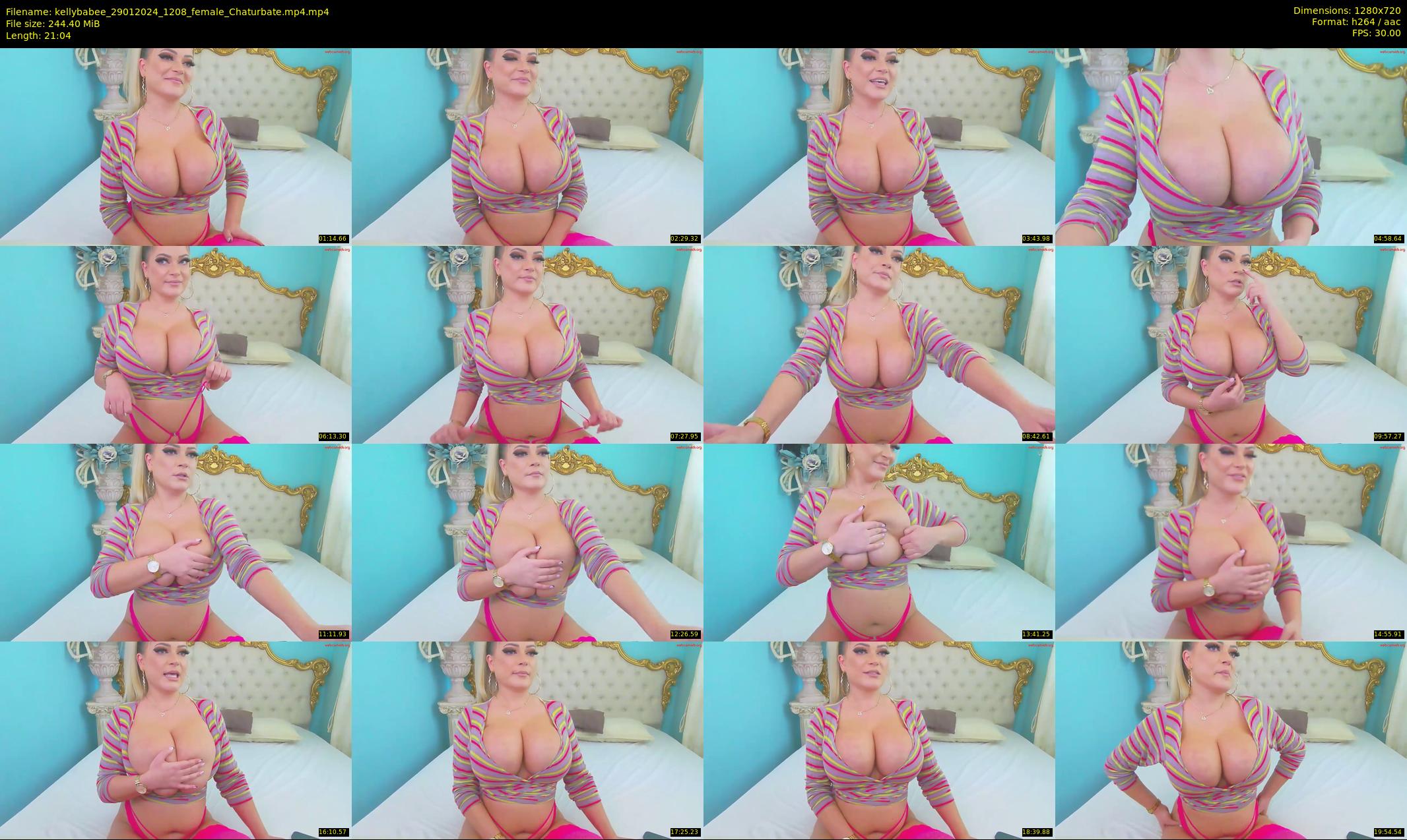 kellybabee — 22 minute Chaturbate female cam show recording, 720p, Jan 29, 2024