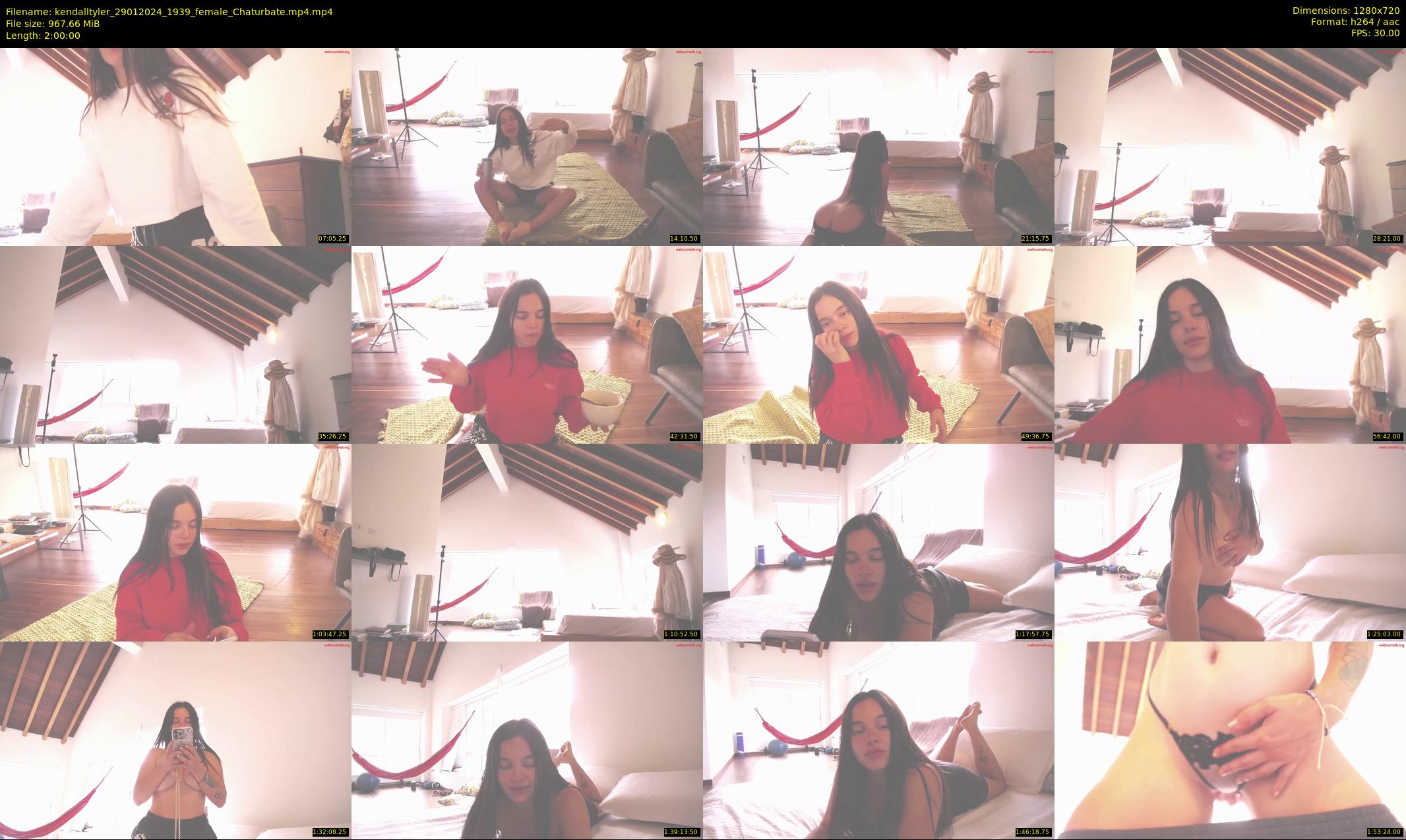 kendalltyler — 120 minute Chaturbate female cam show recording, 720p, Jan 29, 2024