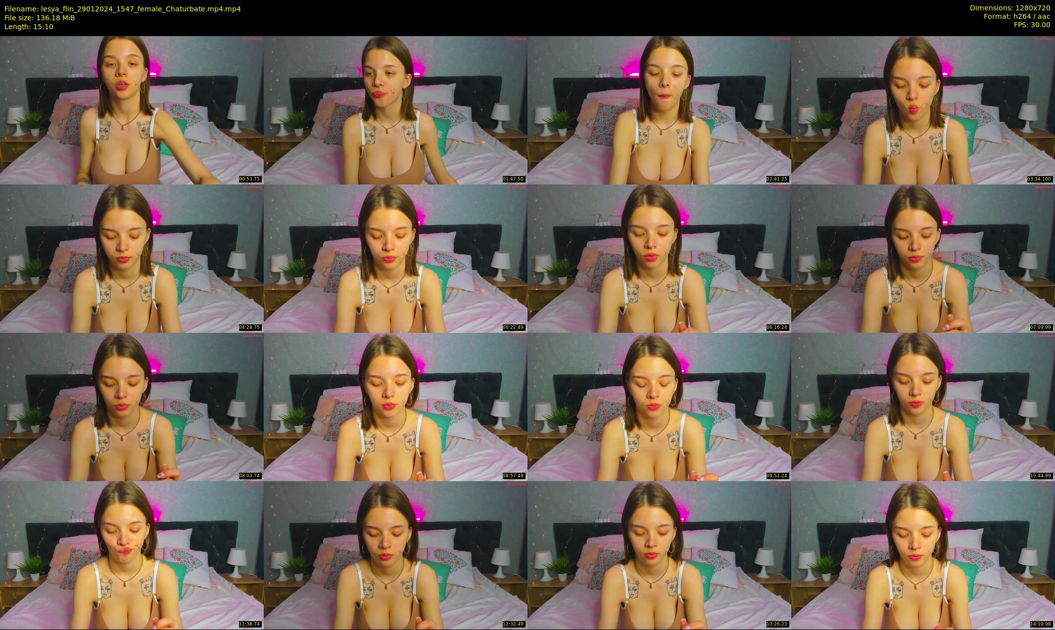 lesya_flin — 16 minute Chaturbate female cam show recording, 720p, Jan 29, 2024