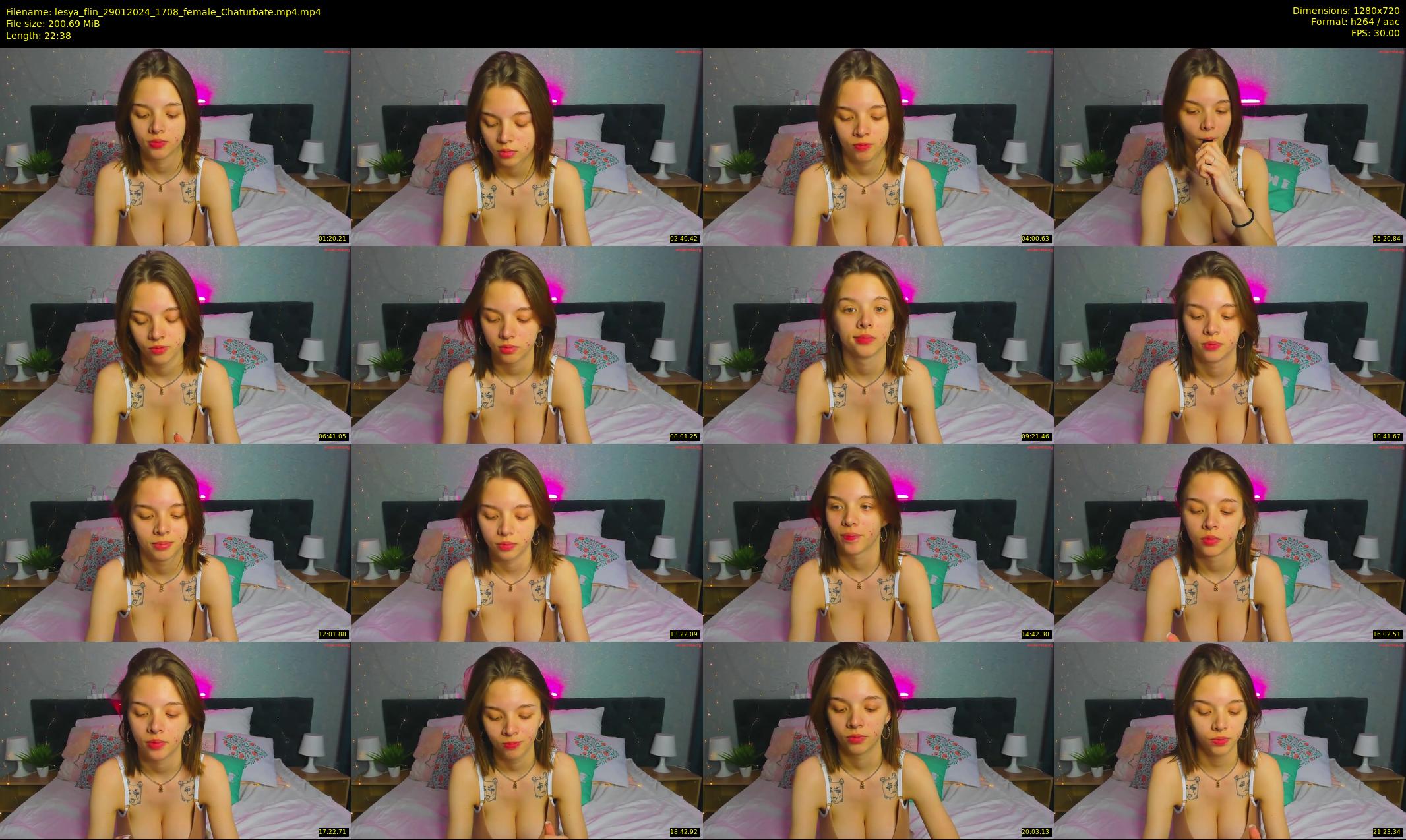 lesya_flin — 23 minute Chaturbate female cam show recording, 720p, Jan 29, 2024