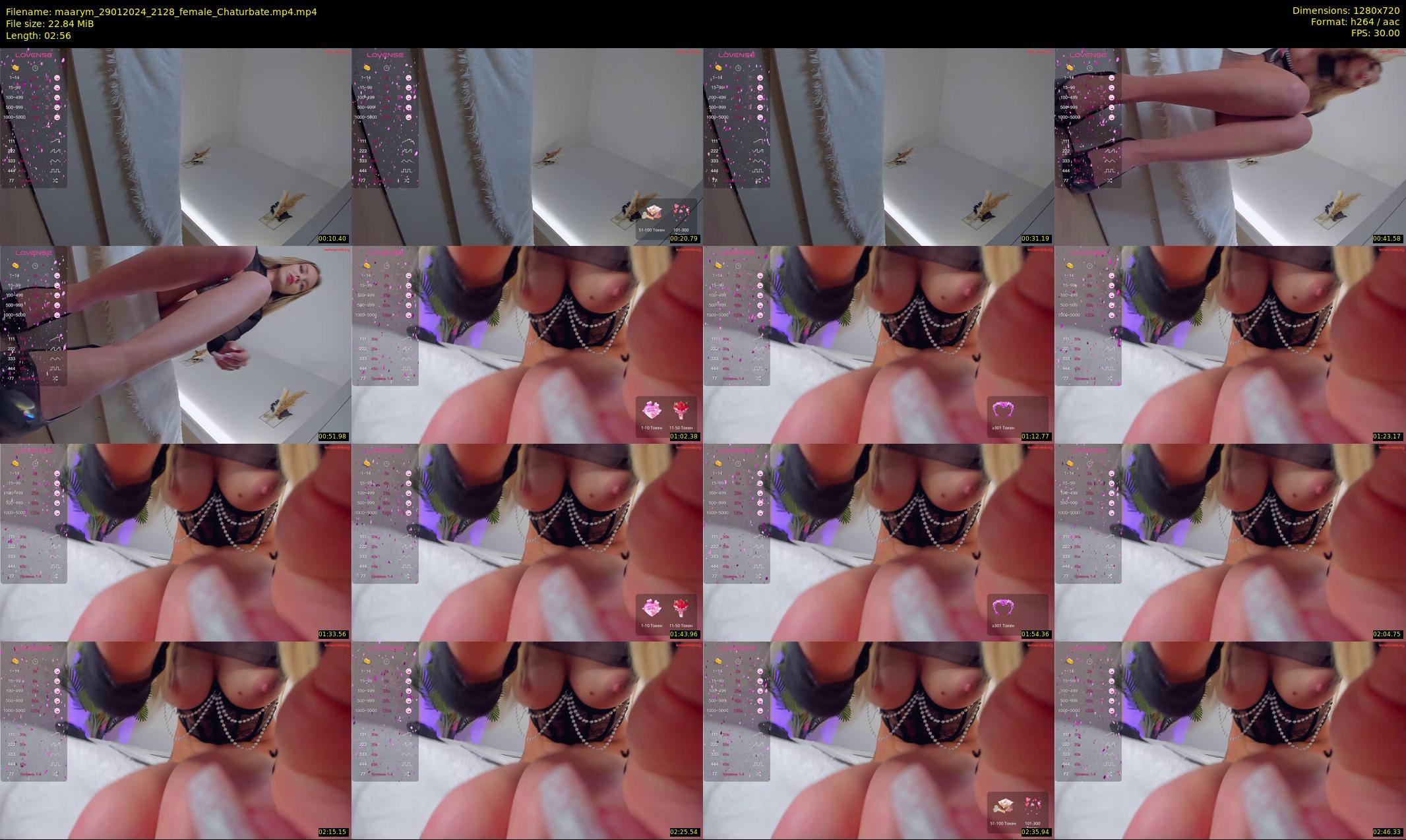 maarym — 3 minute Chaturbate couple cam show recording, 720p, Jan 29, 2024