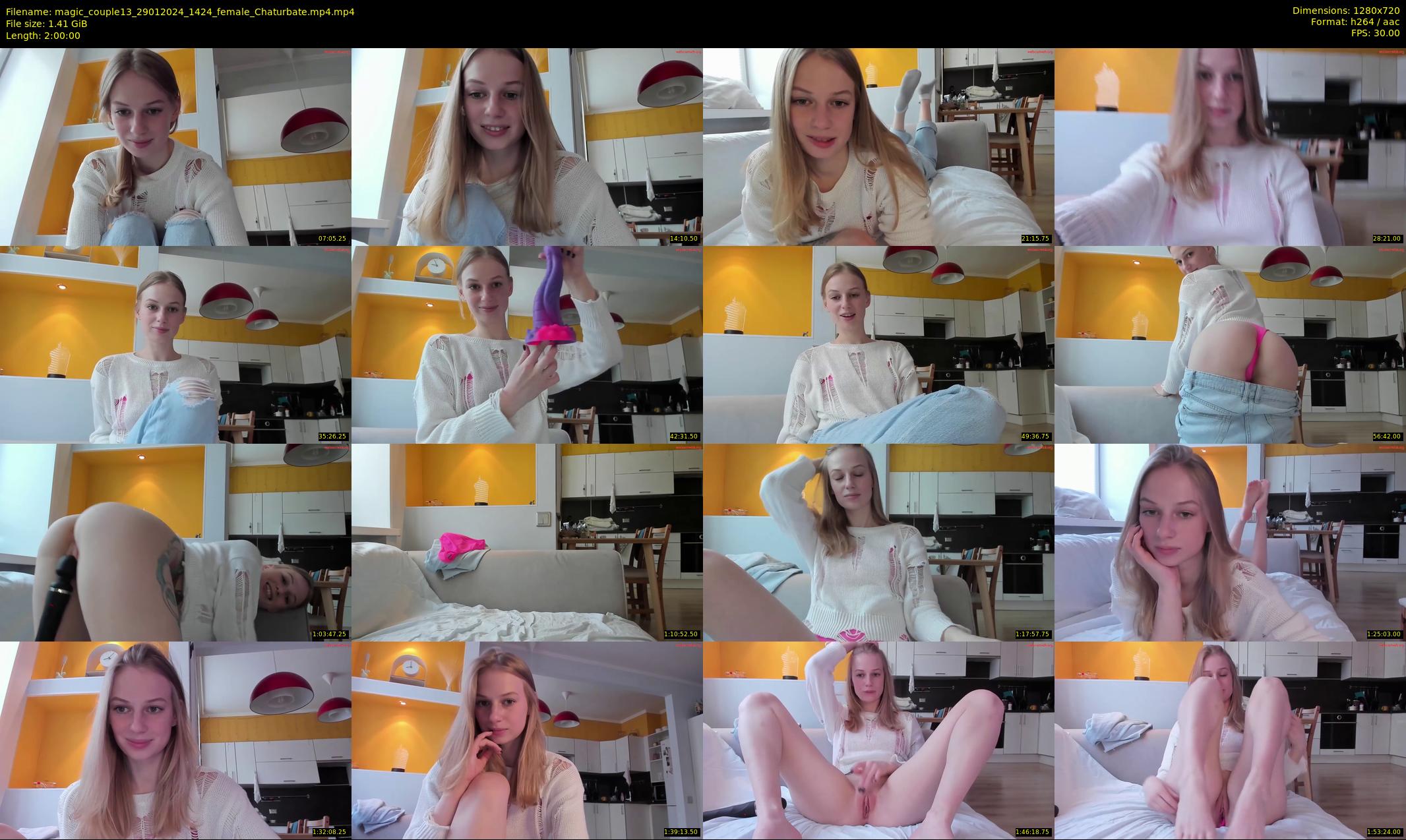 magic_couple13 — 120 minute Chaturbate couple cam show recording, 720p, Jan 29, 2024