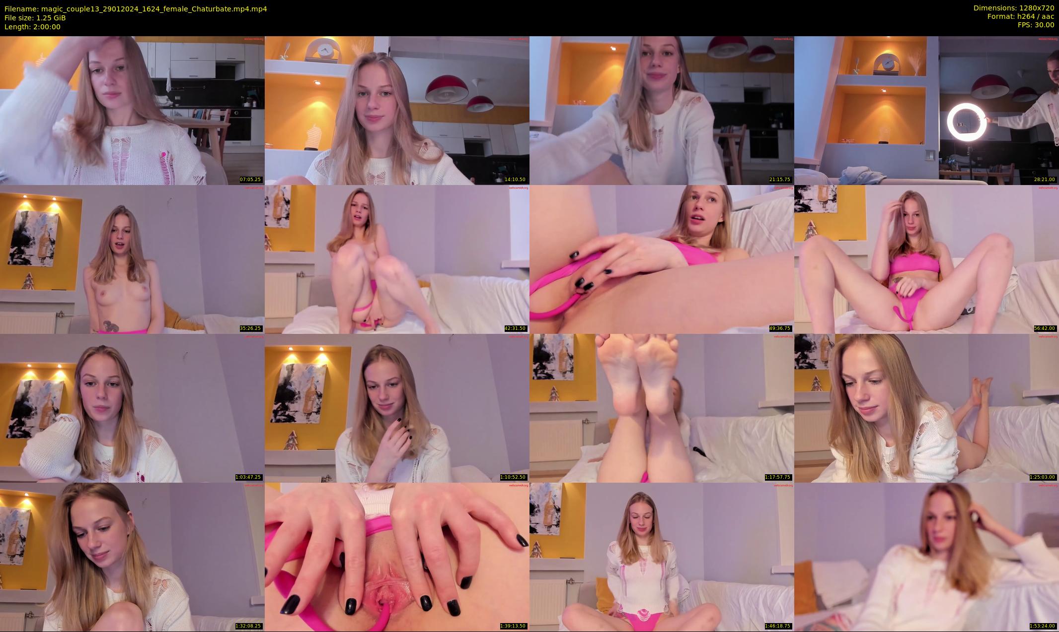 magic_couple13 — 120 minute Chaturbate couple cam show recording, 720p, Jan 29, 2024