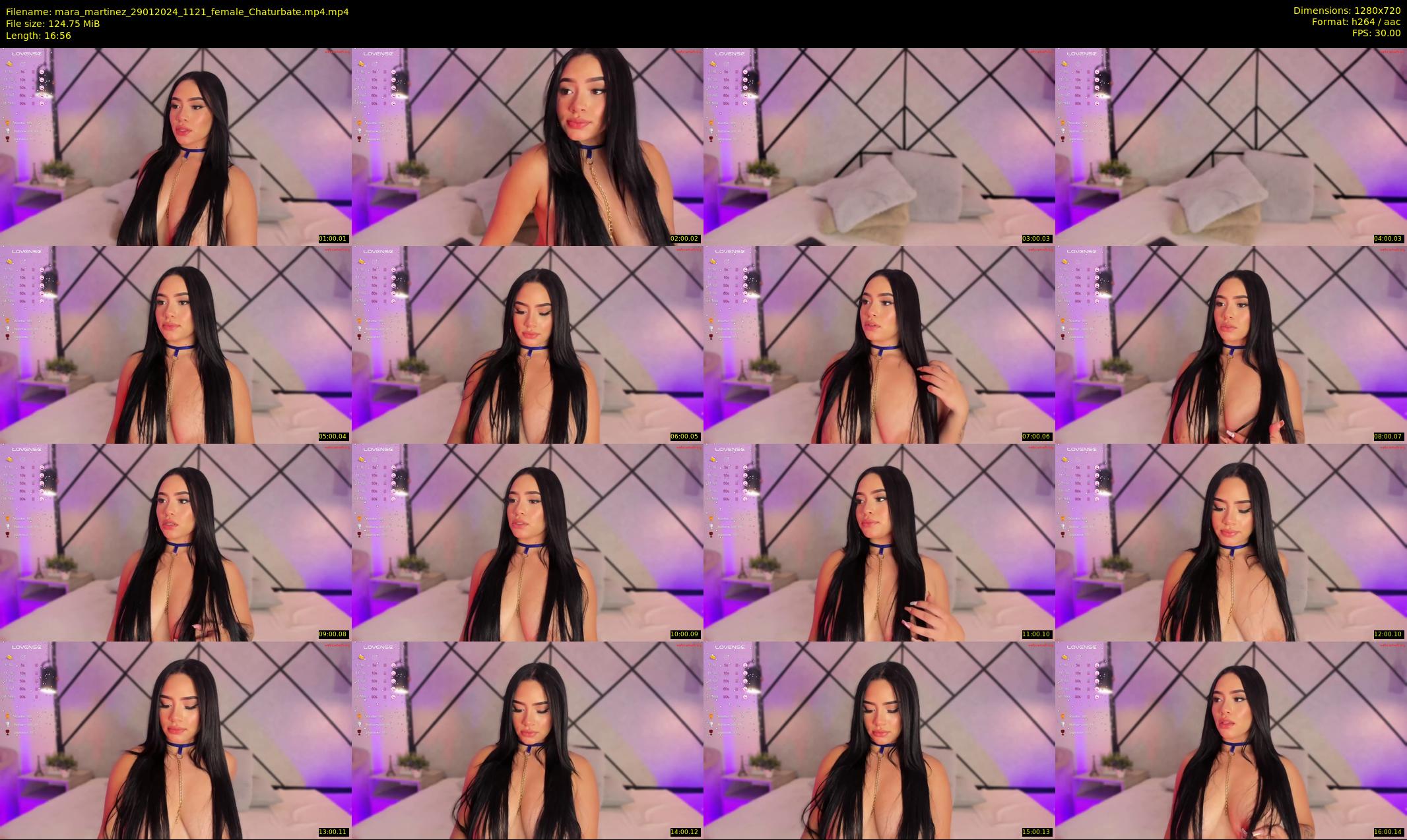 mara_martinez — 17 minute Chaturbate female cam show recording, 720p, Jan 29, 2024