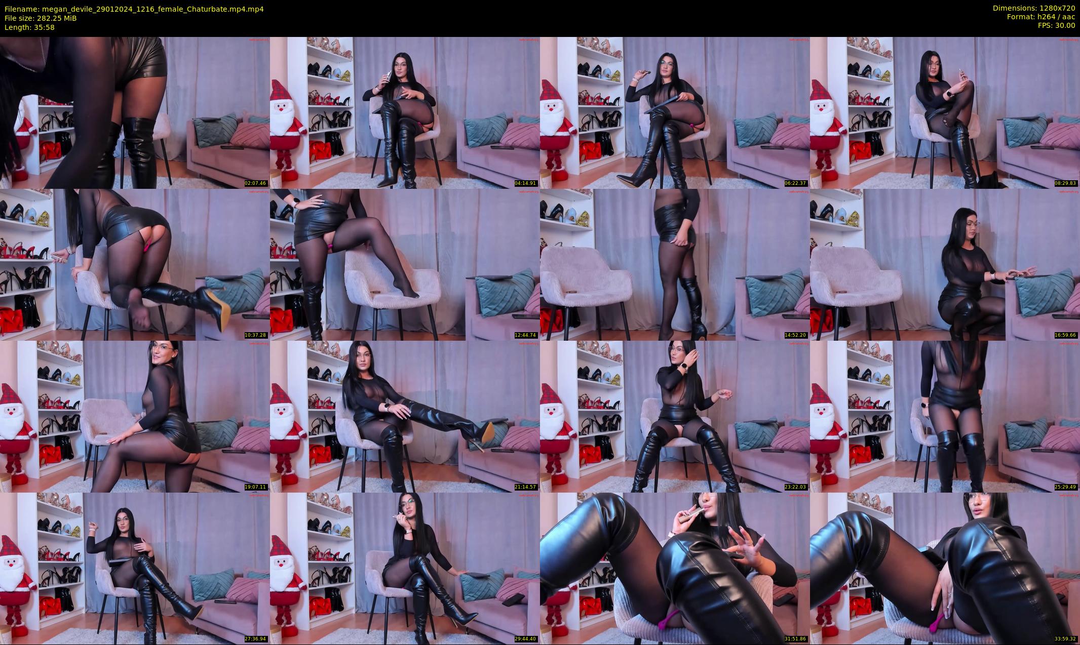 megan_devile — 36 minute Chaturbate female cam show recording, 720p, Jan 29, 2024