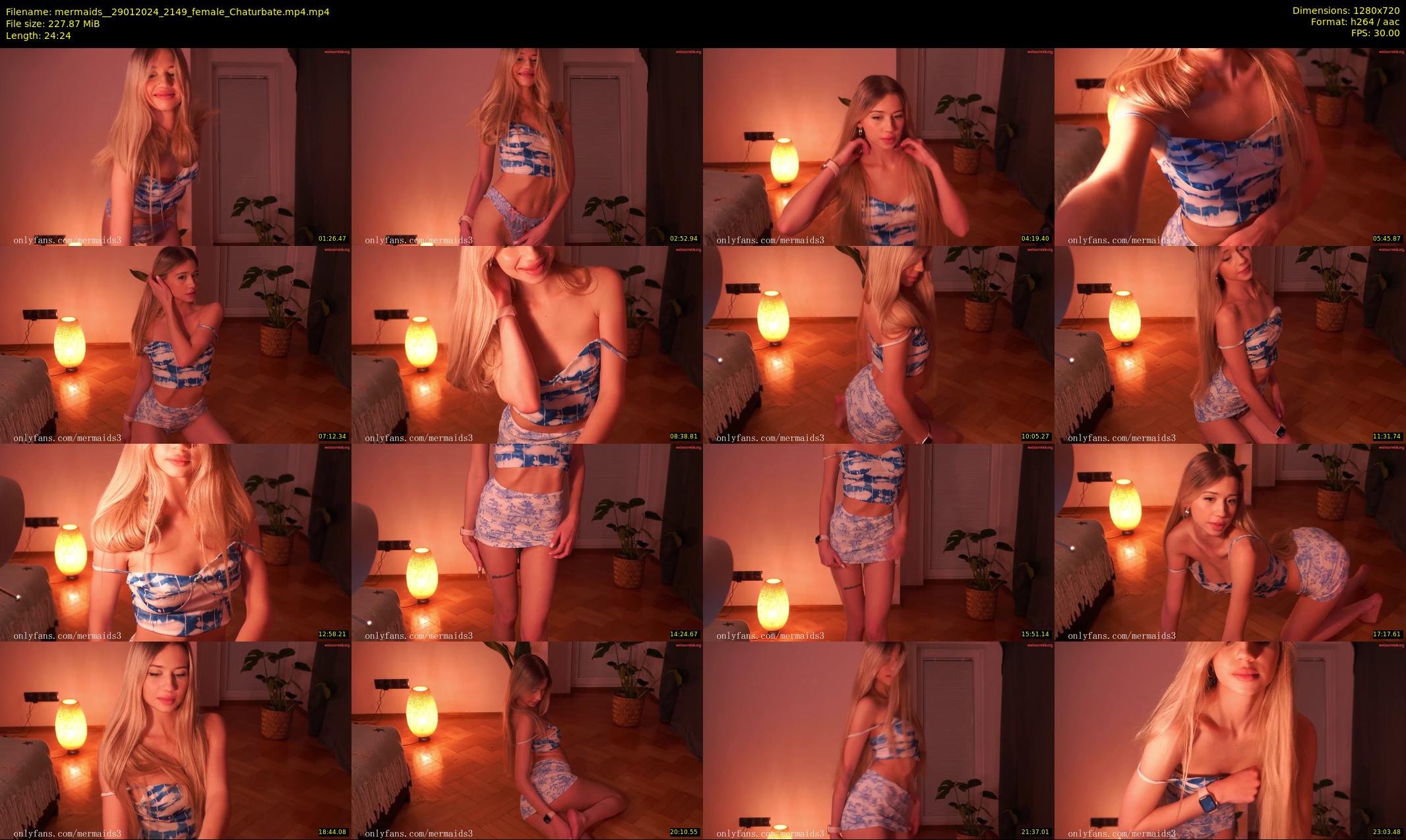 mermaids_ — 25 minute Chaturbate female cam show recording, 720p, Jan 29, 2024