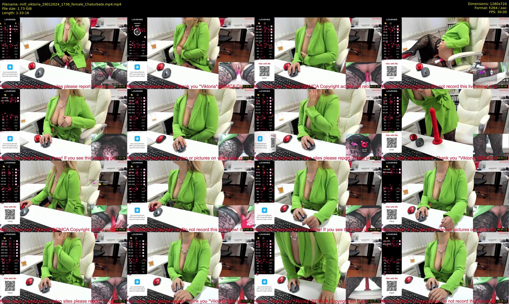 milf_viktoria — 94 minute Chaturbate female cam show recording, 720p, Jan 29, 2024