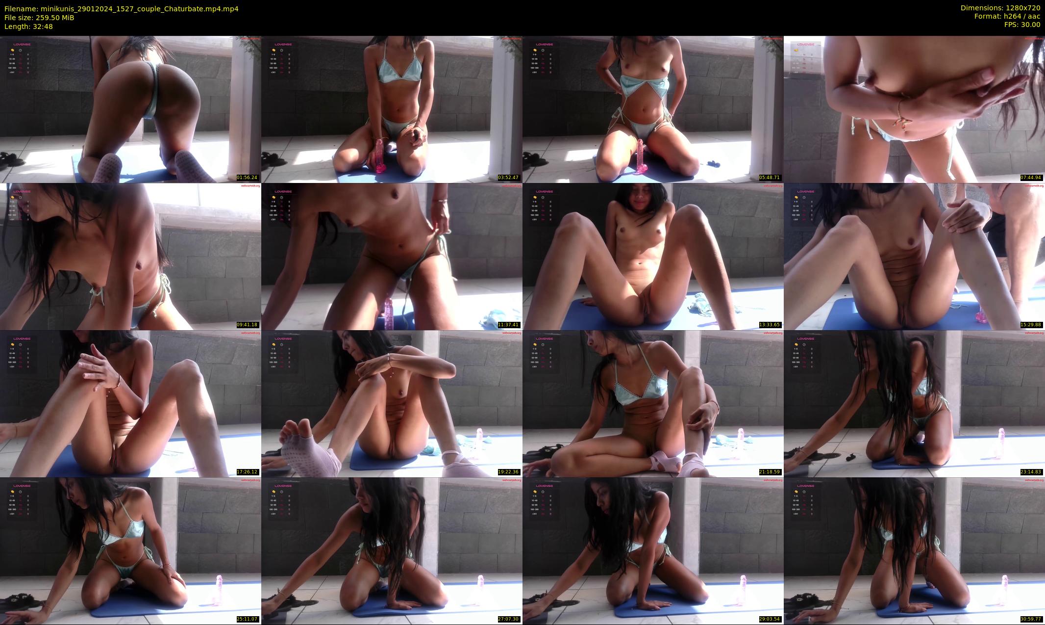 minikunis — 33 minute Chaturbate couple cam show recording, 720p, Jan 29, 2024