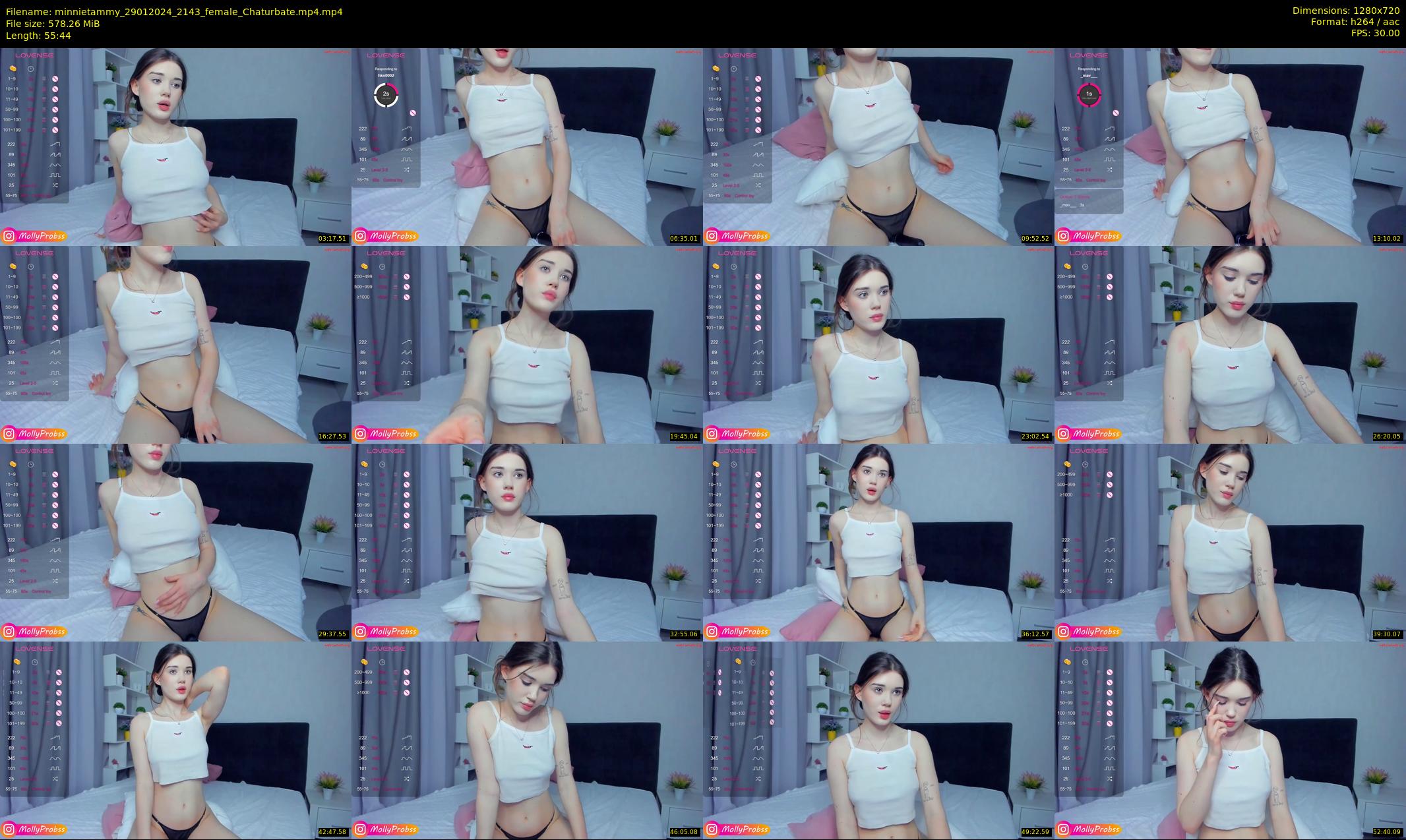 minnietammy — 56 minute Chaturbate female cam show recording, 720p, Jan 29, 2024
